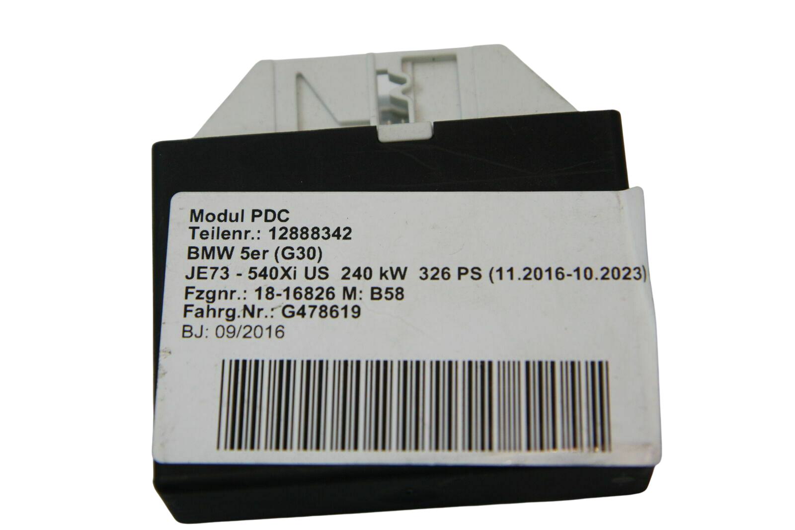 BMW 5 (G30 / G31) Parking PDC control unit/module BMW 5 SERIES Parking PDC control unit/module OE...