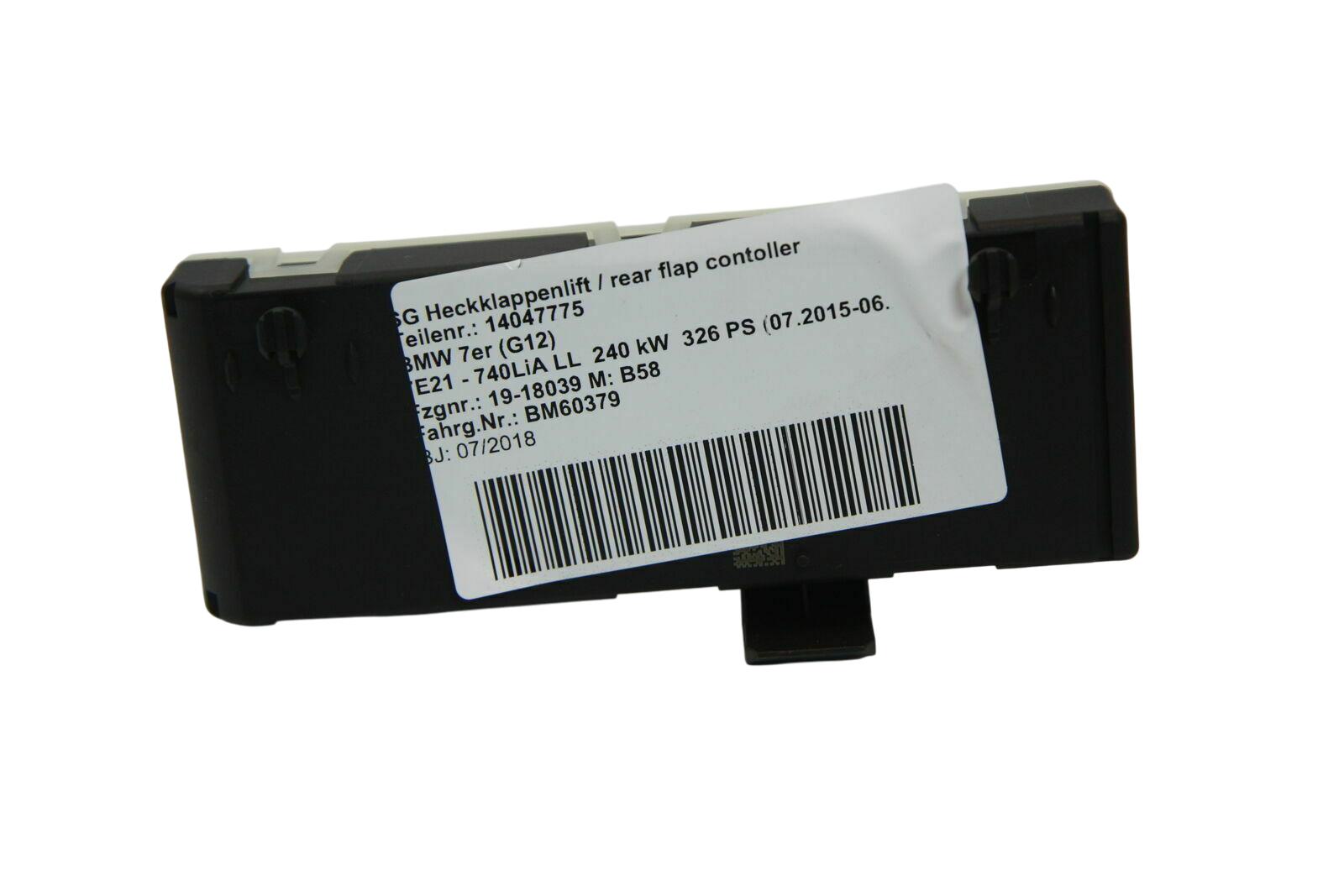 BMW 3 (G20 / G21) Tailgate/trunk control unit/module BMW 3 SERIES Tailgate/trunk control unit/module...