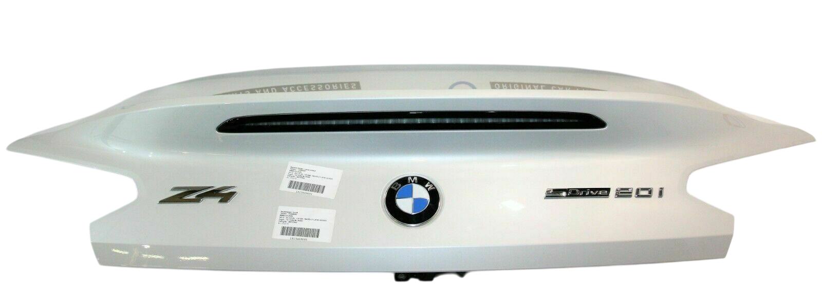 BMW Z4 (E85 / E86) Tailgate/trunk/boot lid