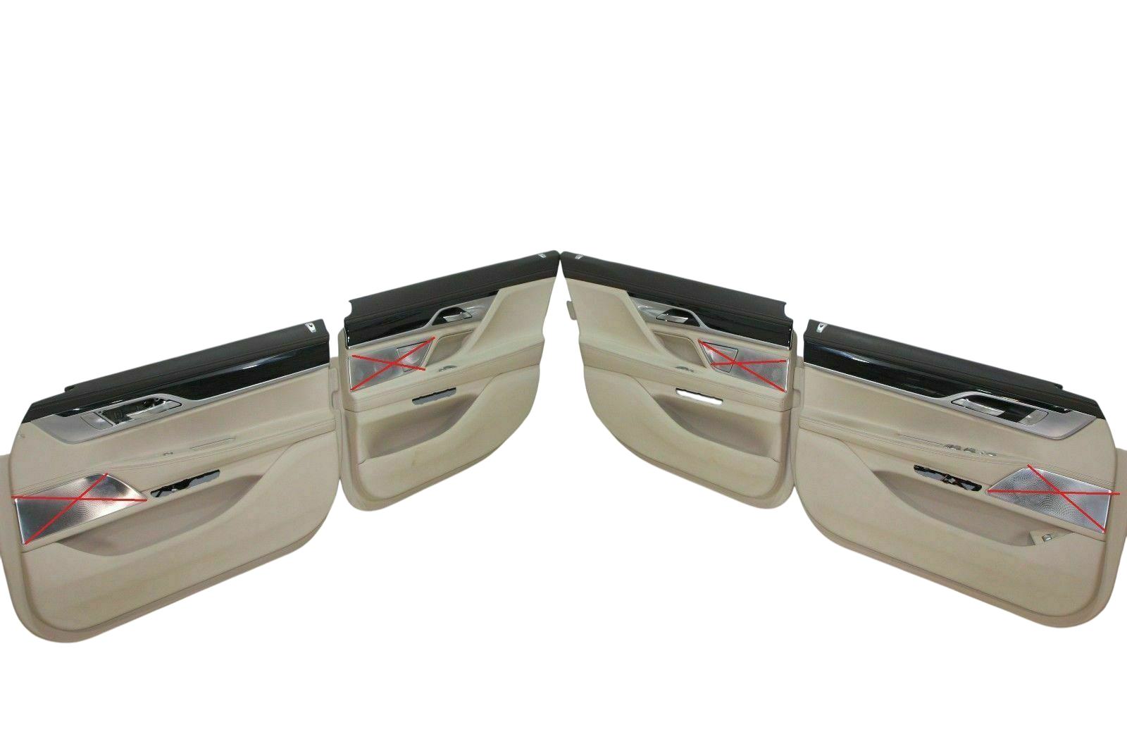 BMW 7 (G11 / G12) Rear door card panel trim BMW 7 SERIES Rear door card panel trim OEM 5141...