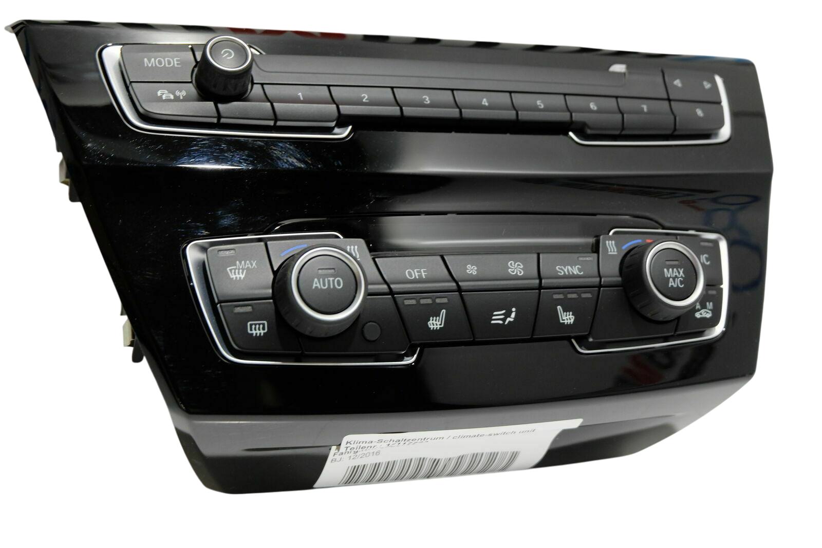 BMW X1 (F48) Climate control unit BMW X1 Climate control unit OEM 5F23733

Part c...