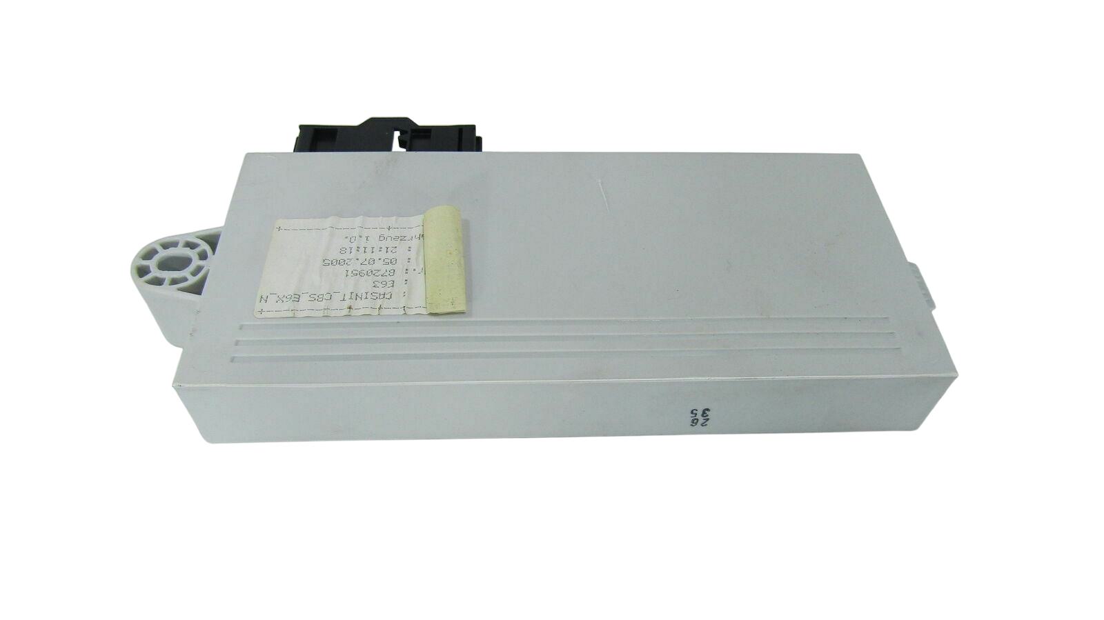 BMW 6 (E63 / E64) CAS control unit/module