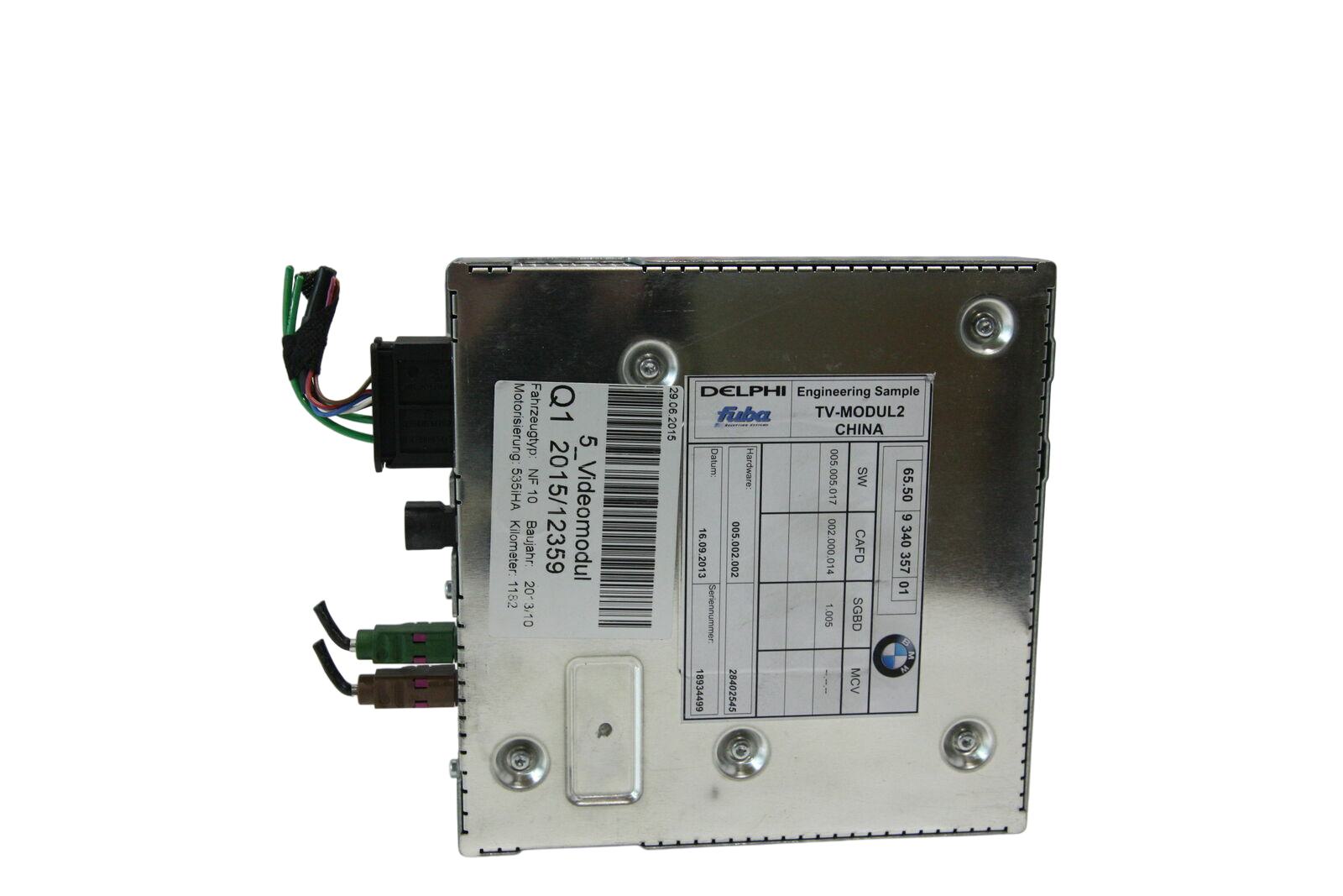 BMW 3 (F30 / F31) Video control module BMW 3 SERIES Video control module OEM 655092860...