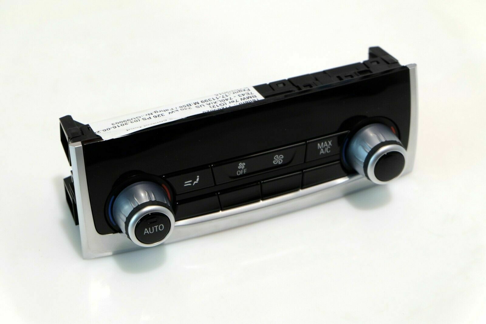BMW 7 (G11 / G12) Climate control unit BMW 7 SERIES Climate control unit OEM 9377171

...