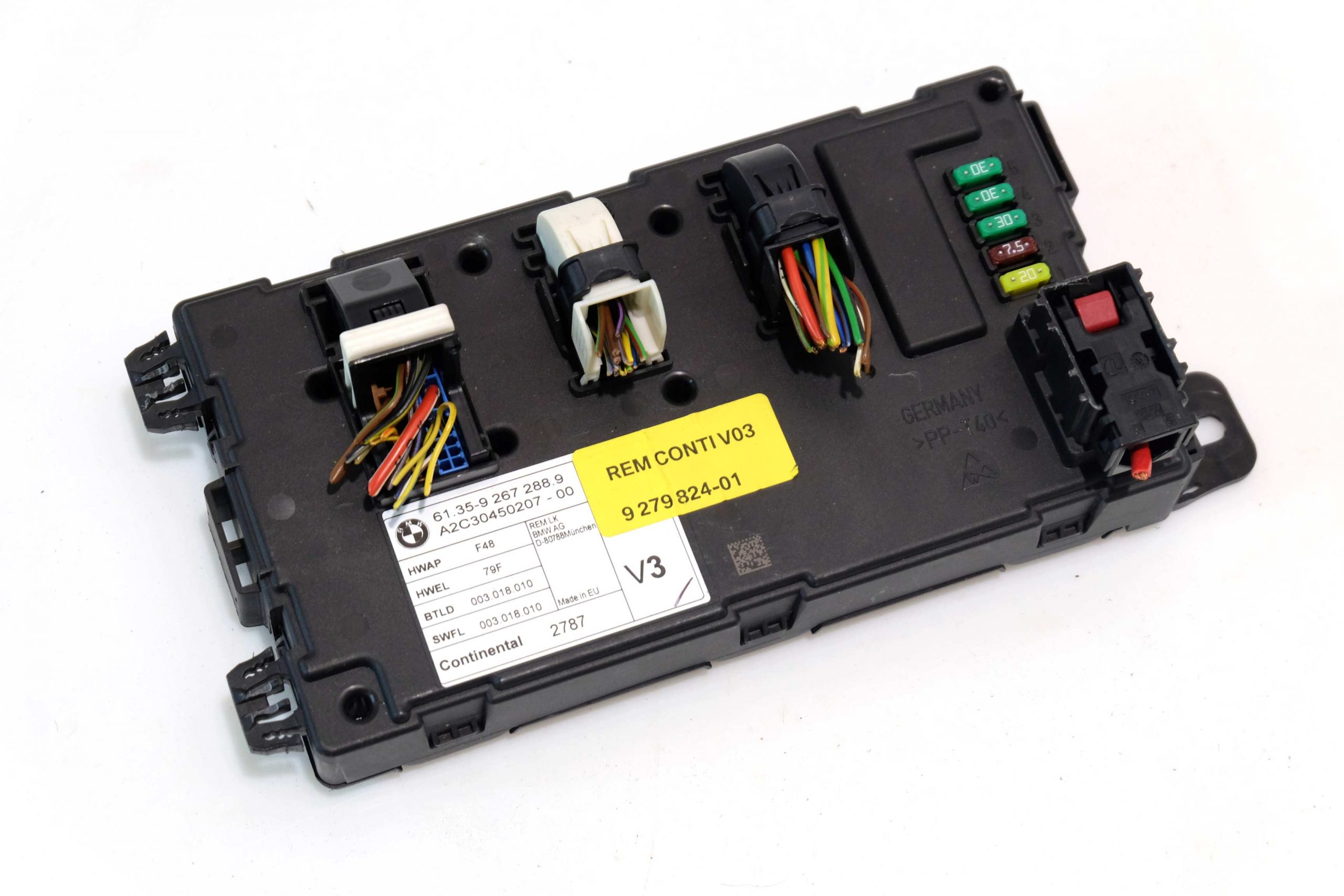 BMW 3 (F30 / F31) Central body control module BMW 3 SERIES Central body control module OEM 61...