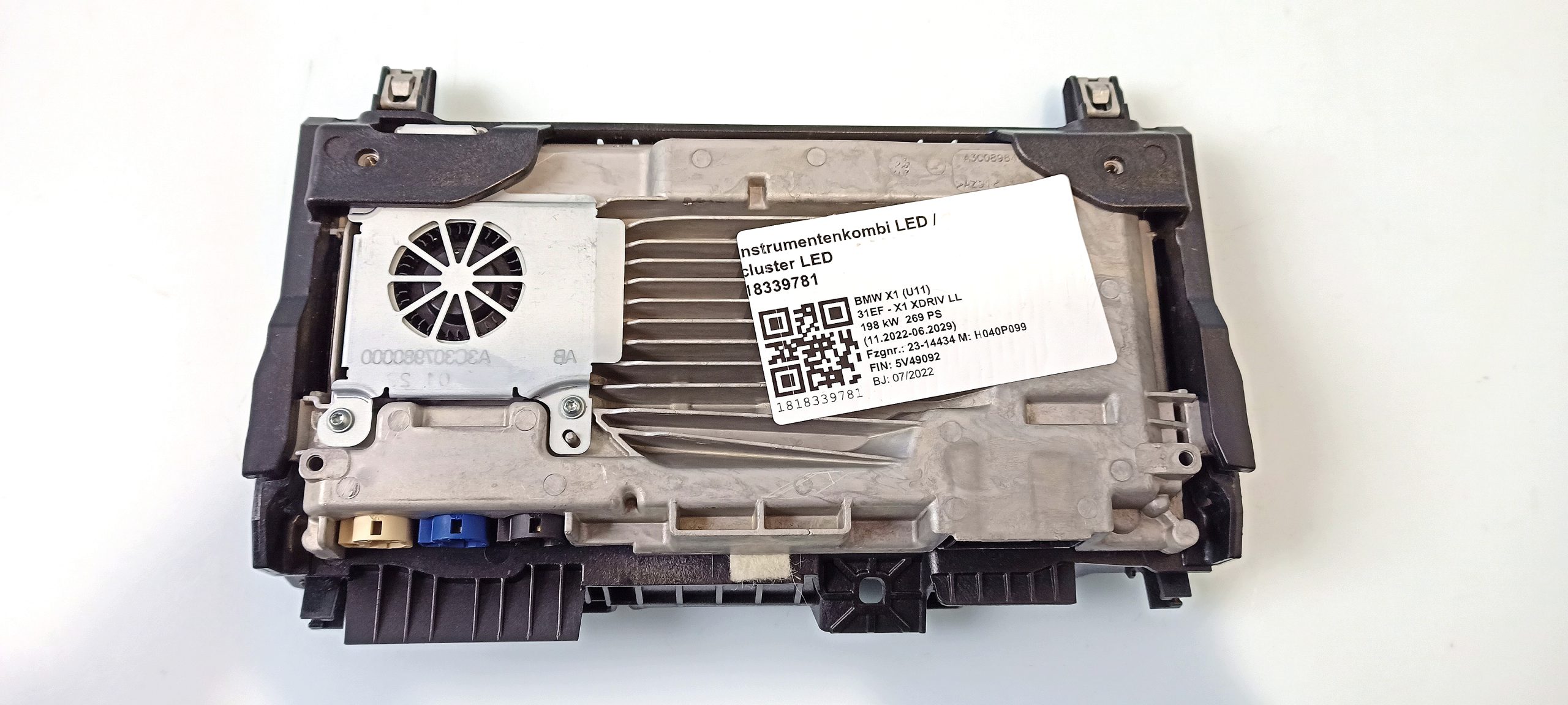 BMW X1 (E84) Speedometer control unit/module