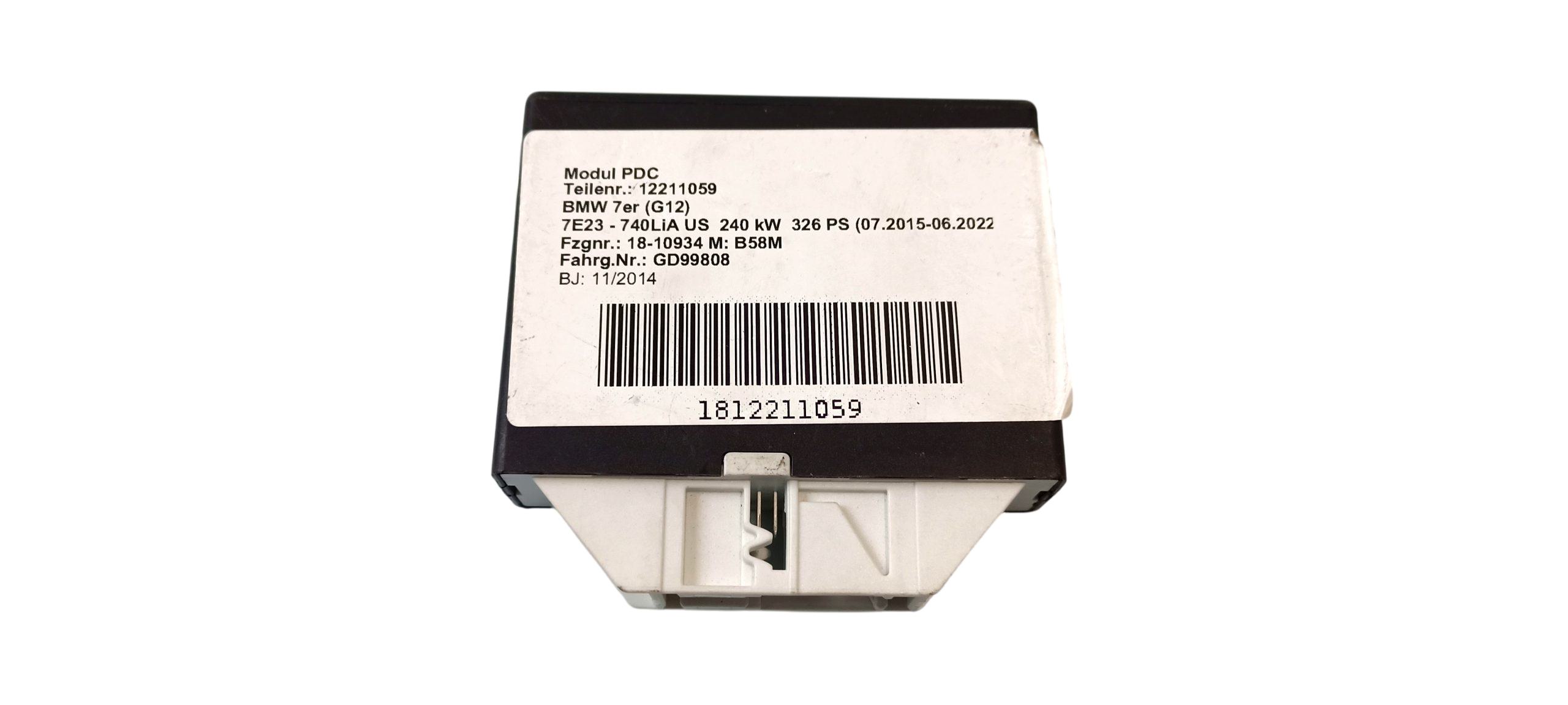 BMW 7 (G11 / G12) Parking PDC control unit/module BMW 7 SERIES Parking PDC control unit/module OE...