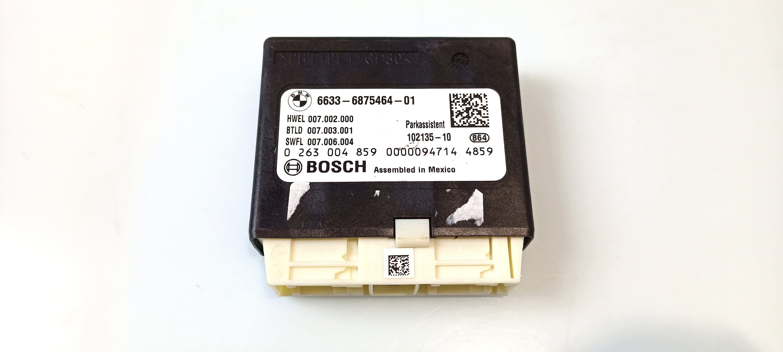 BMW 3 (F30 / F31) Parking PDC control unit/module BMW 3 SERIES Parking PDC control unit/module OE...