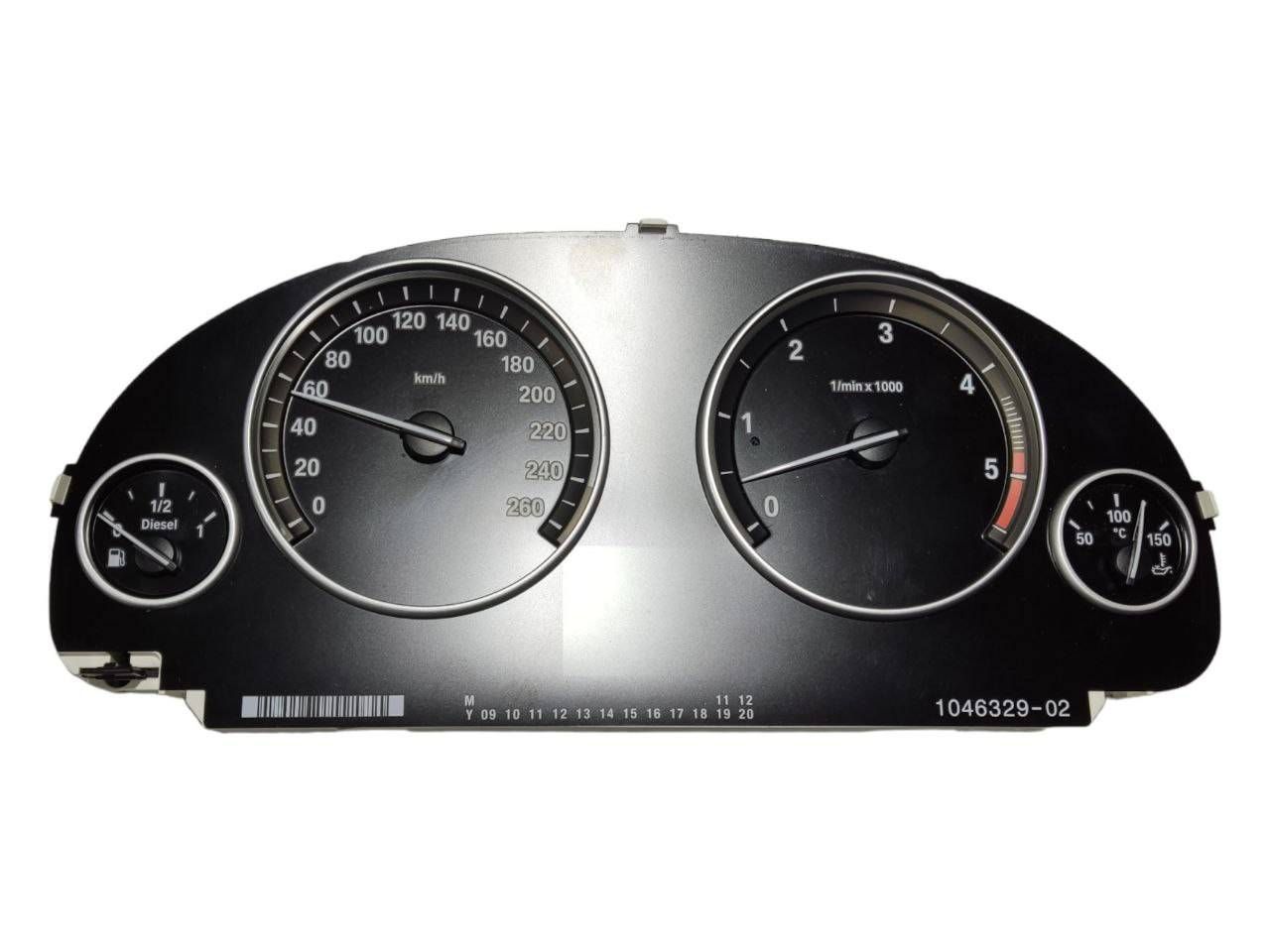BMW 5 (F10 / F11) Speedometer (instrument cluster) BMW 5 SERIES Speedometer (instrument cluster) O...