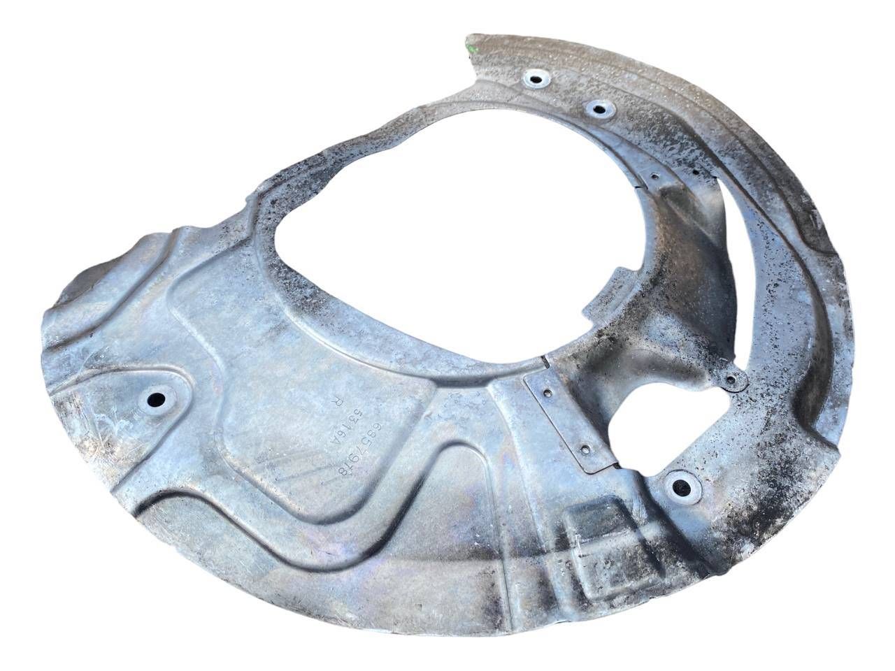 BMW X5 (E70) Front brake disc dust cover plate BMW X5 Front brake disc dust cover plate OEM 34...