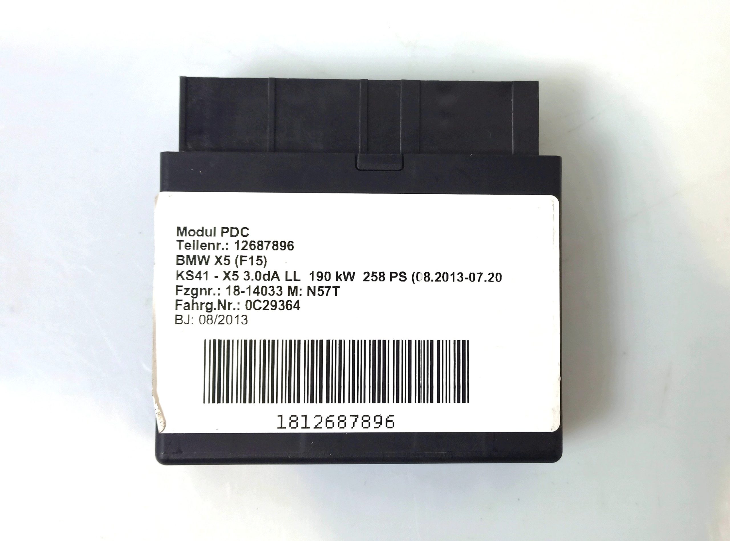 BMW X5 (F15) Parking PDC control unit/module BMW X5 Parking PDC control unit/module OEM 0C29...