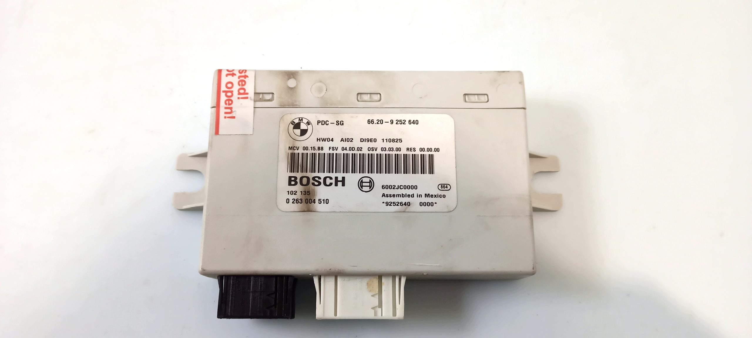 BMW 5 / i5 (G60 / G61) Parking PDC control unit/module BMW MINI Cabrio R57, MINI Cabrio R57 LCI, MINI ...