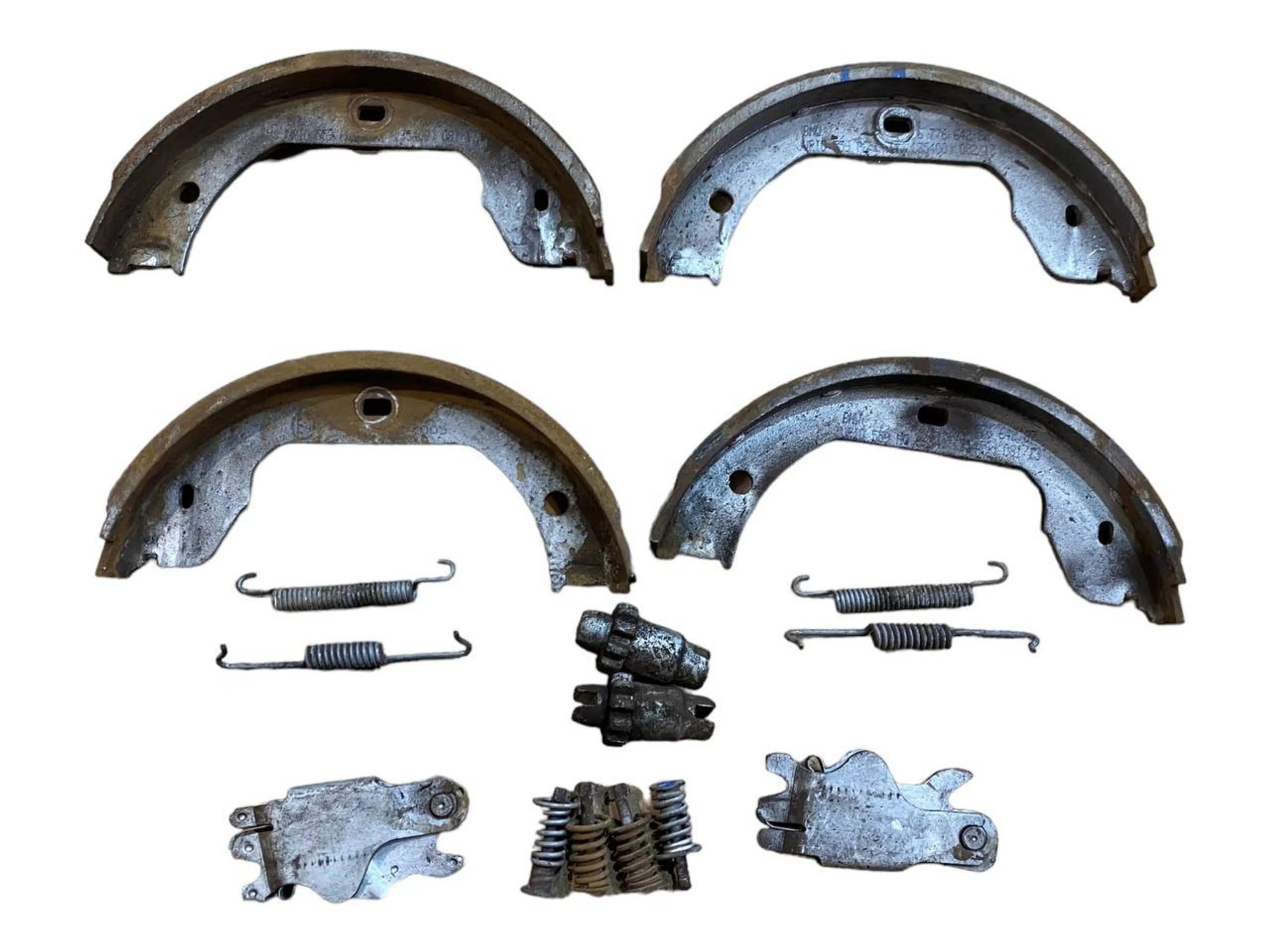 BMW X6 (E71 / E72) Handbrake/parking brake pads BMW X6 Handbrake/parking brake pads OEM 0C87830...