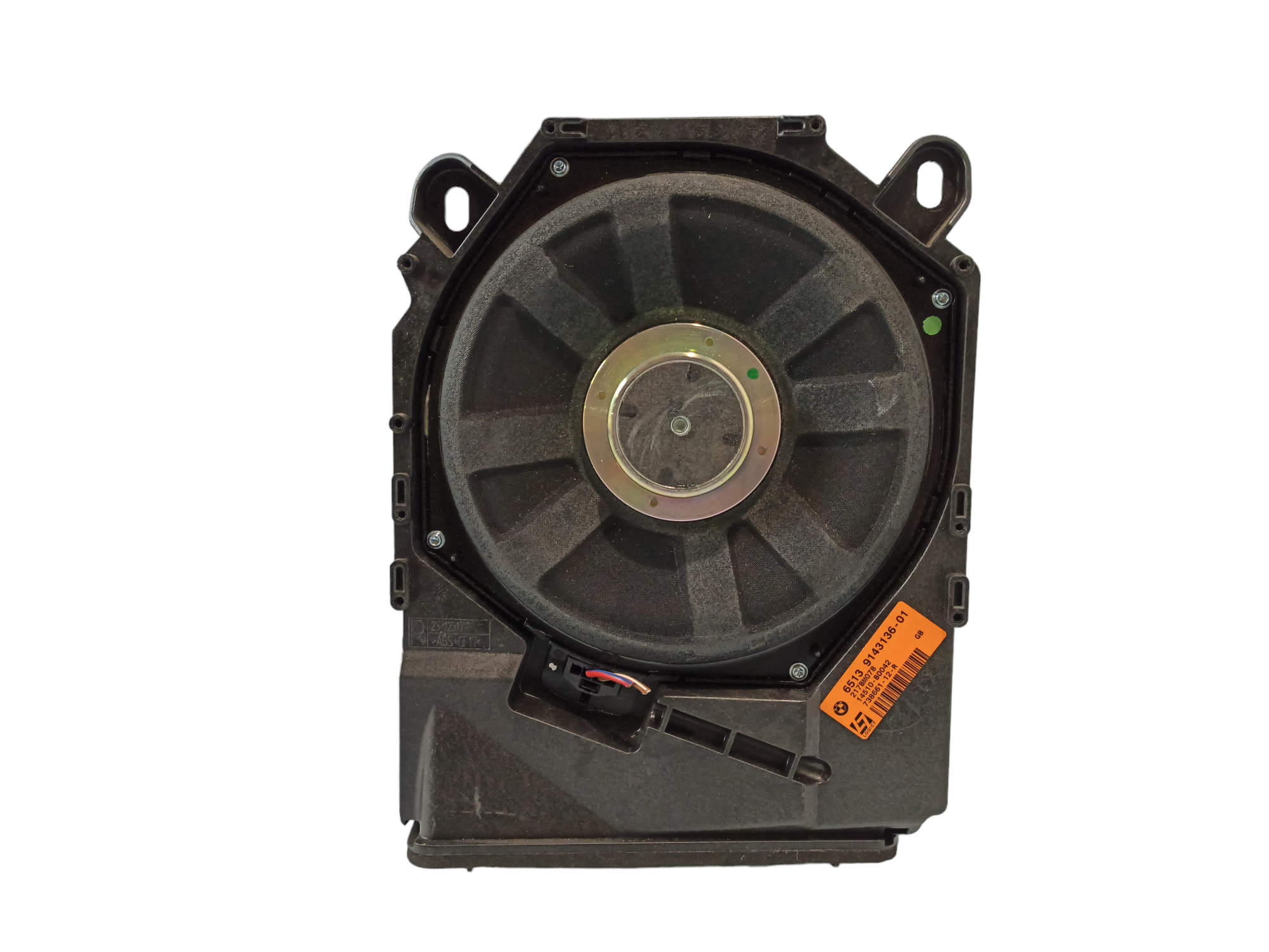 BMW 3 (E90 / E91 / E92 / E93) Subwoofer speaker BMW 3 SERIES Subwoofer speaker OEM 65139143136
...