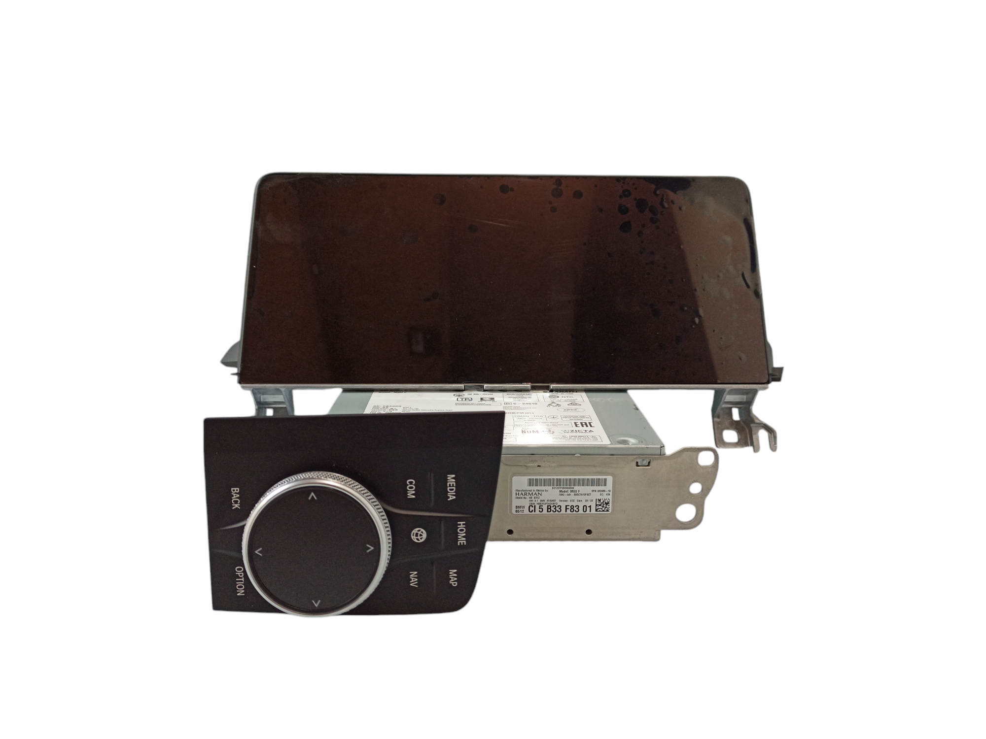 BMW iX3 (NA5) Radio/CD/DVD/GPS head unit BMW IX3 Radio/CD/DVD/GPS head unit OEM 65125B33...