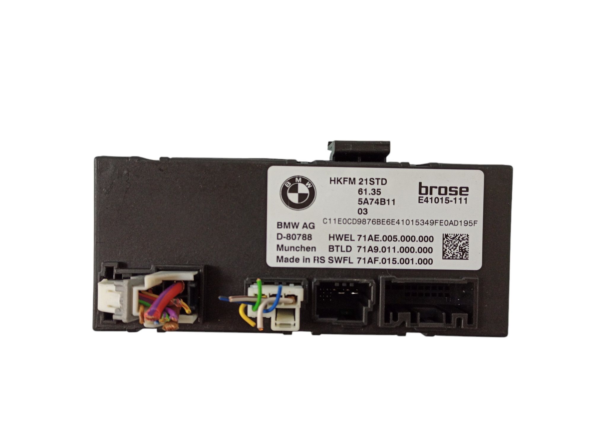 BMW X6 (G06) Tailgate/trunk control unit/module BMW X6 Tailgate/trunk control unit/module OEM 6...