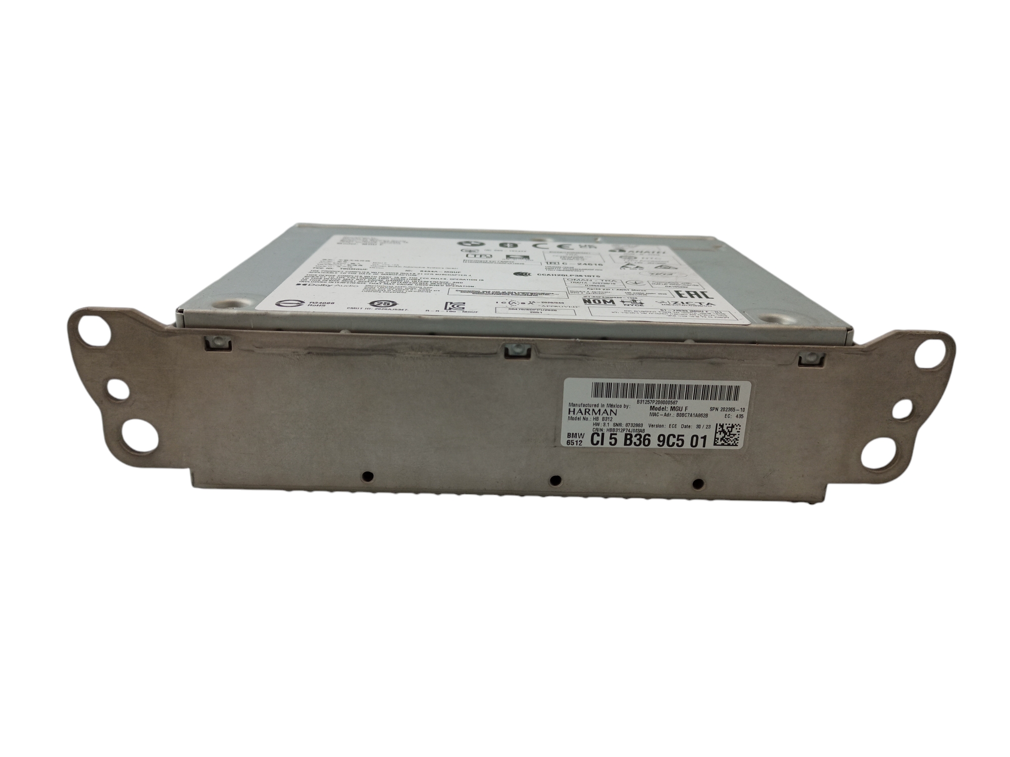 BMW 5 (G30 / G31) Head unit multimedia control BMW M5 Head unit multimedia control OEM 65125A7...
