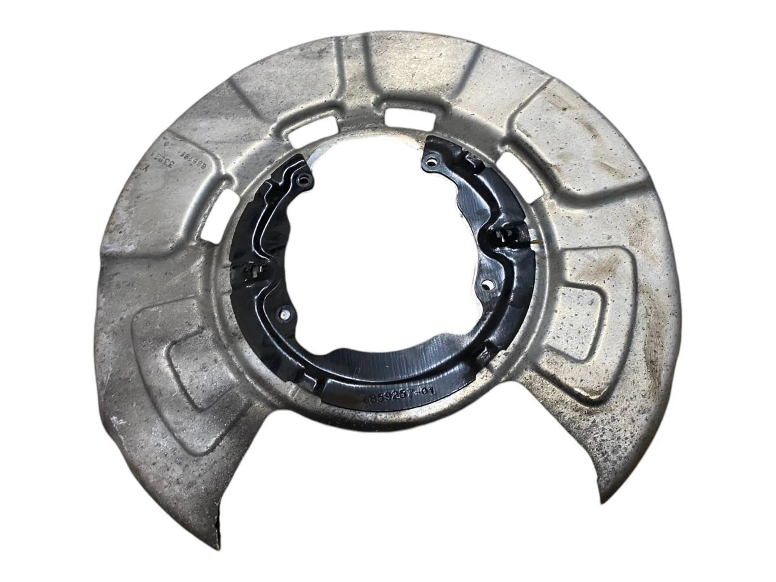 BMW X6 (E71 / E72) Rear brake disc plate dust cover BMW X6 Rear brake disc plate dust cover OEM 0H1...