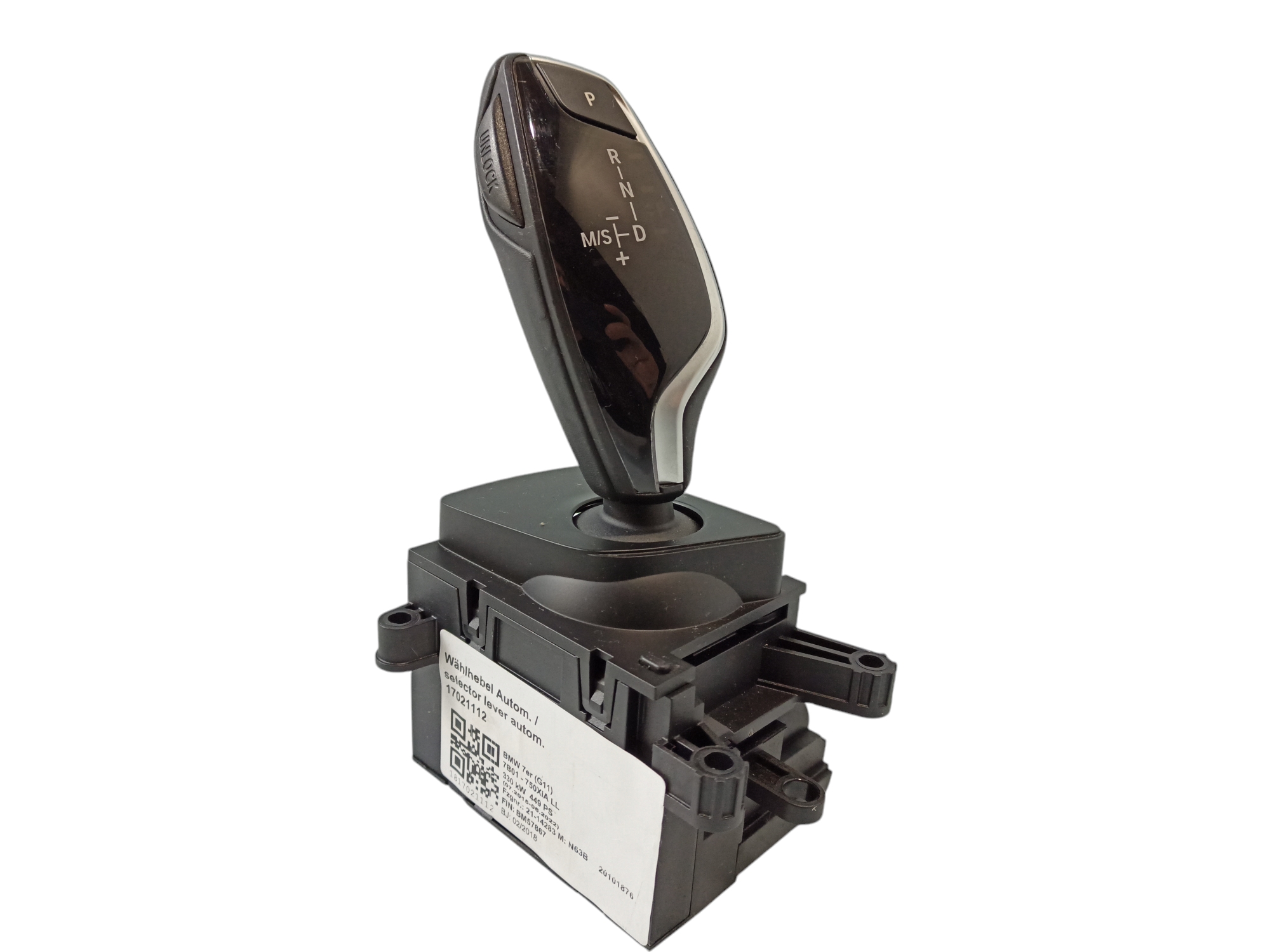 BMW 7 (G11 / G12) Gear selector BMW 7 SERIES Gear selector OEM 61319458747

Par...
