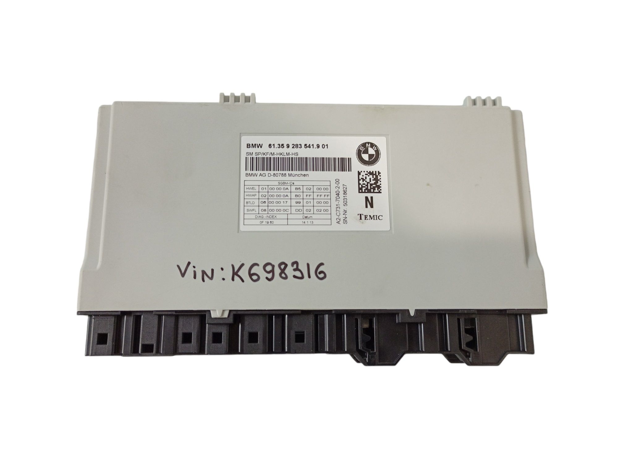 BMW 4 (F32 / F33 / F36) Other control units/modules BMW 4 SERIES Other control units/modules OEM 61...