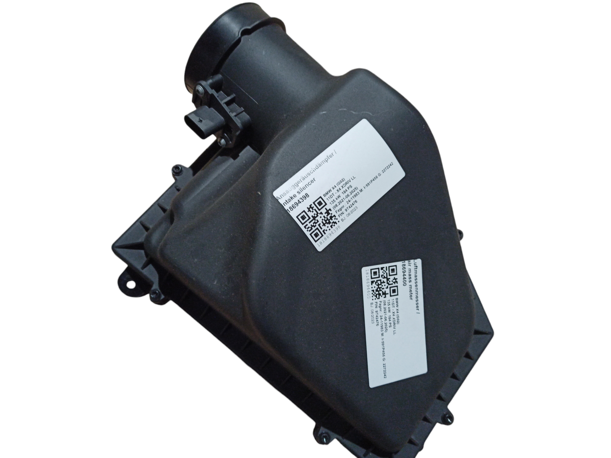 BMW X3 (G45) Воздухоочиститель  BMW X3 Air Filter Box OEM 13718620473

Part cod...