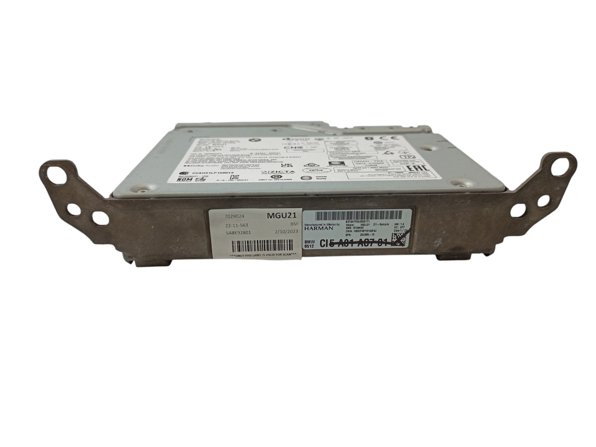 BMW 4 (G22 / G23 / G26)  Head unit multimedia control BMW 4 SERIES Head unit multimedia control OEM 6...