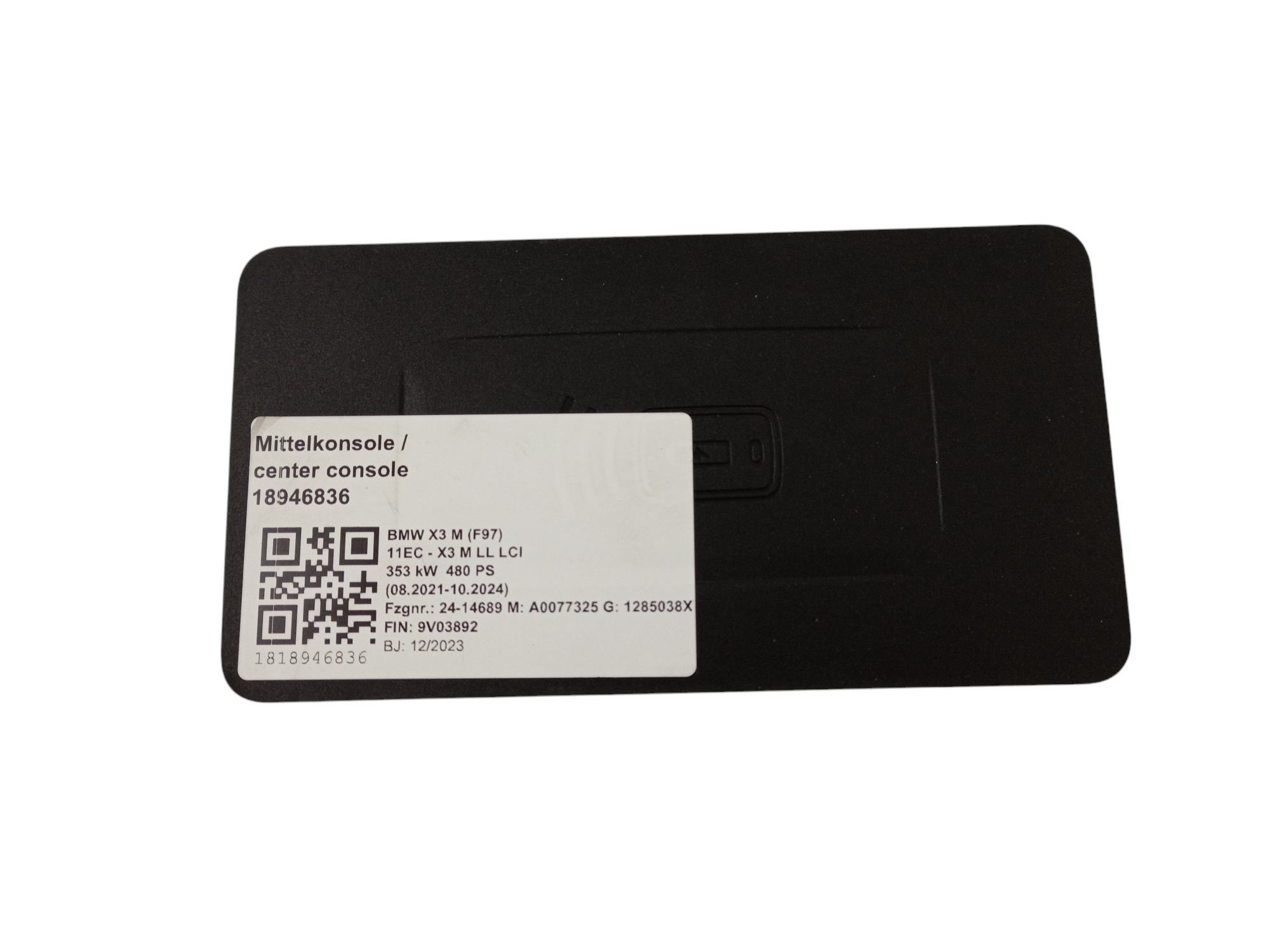 BMW 3 (G20 / G21) Wireless charging module BMW 3 SERIES Wireless charging module OEM 84105...