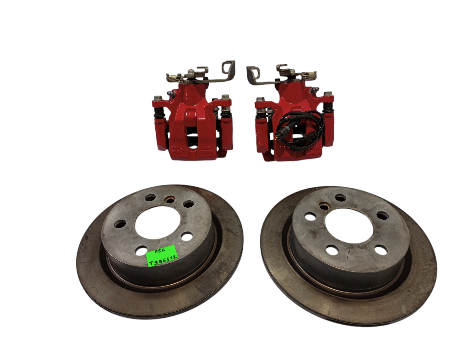 BMW 5 / i5 (G60 / G61) Brake discs and calipers set BMW MINI F56 Brake discs and calipers set OEM 3...