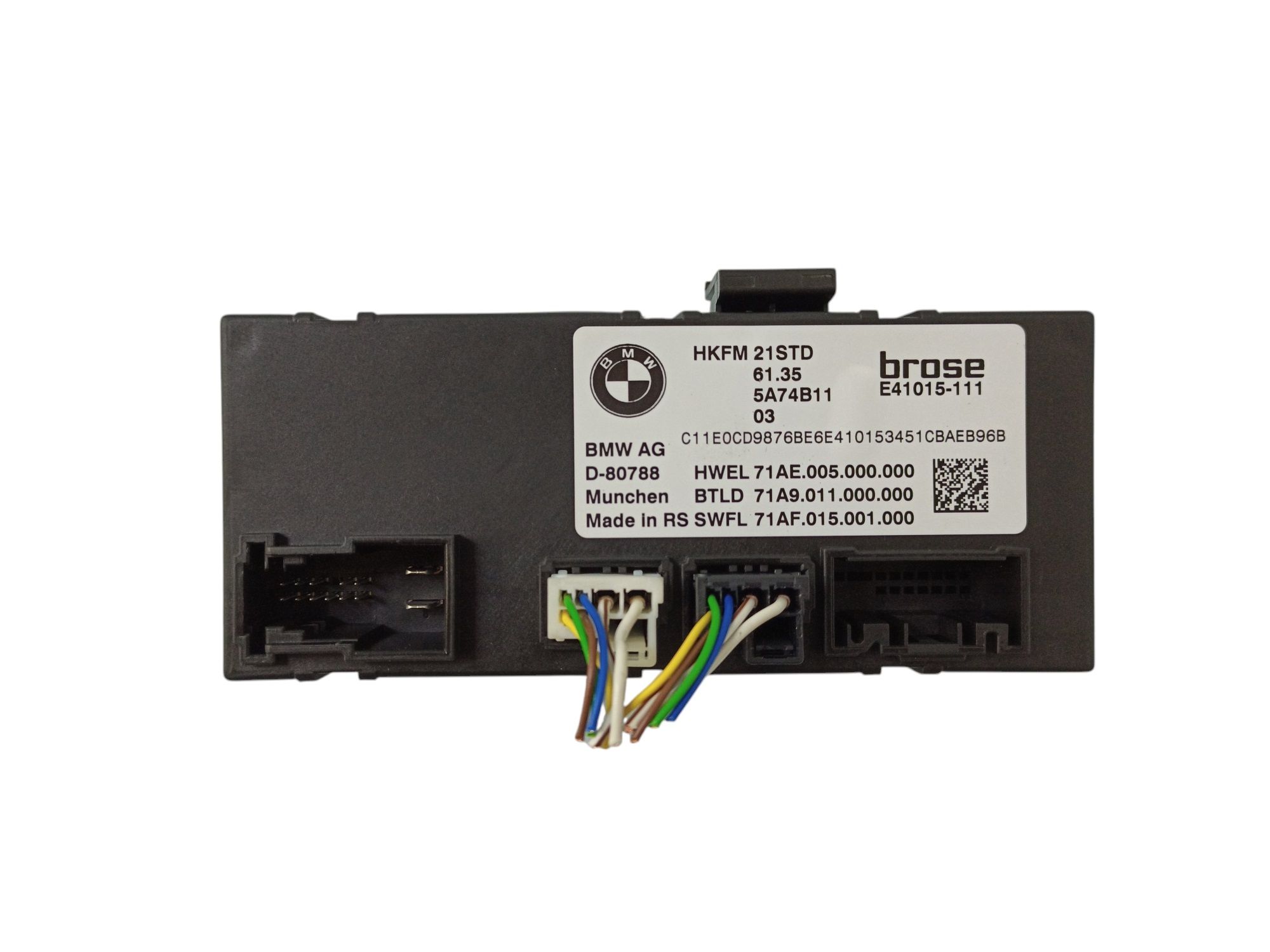 BMW X6 (G06) Tailgate/trunk control unit/module BMW X6 Tailgate/trunk control unit/module OEM 6...