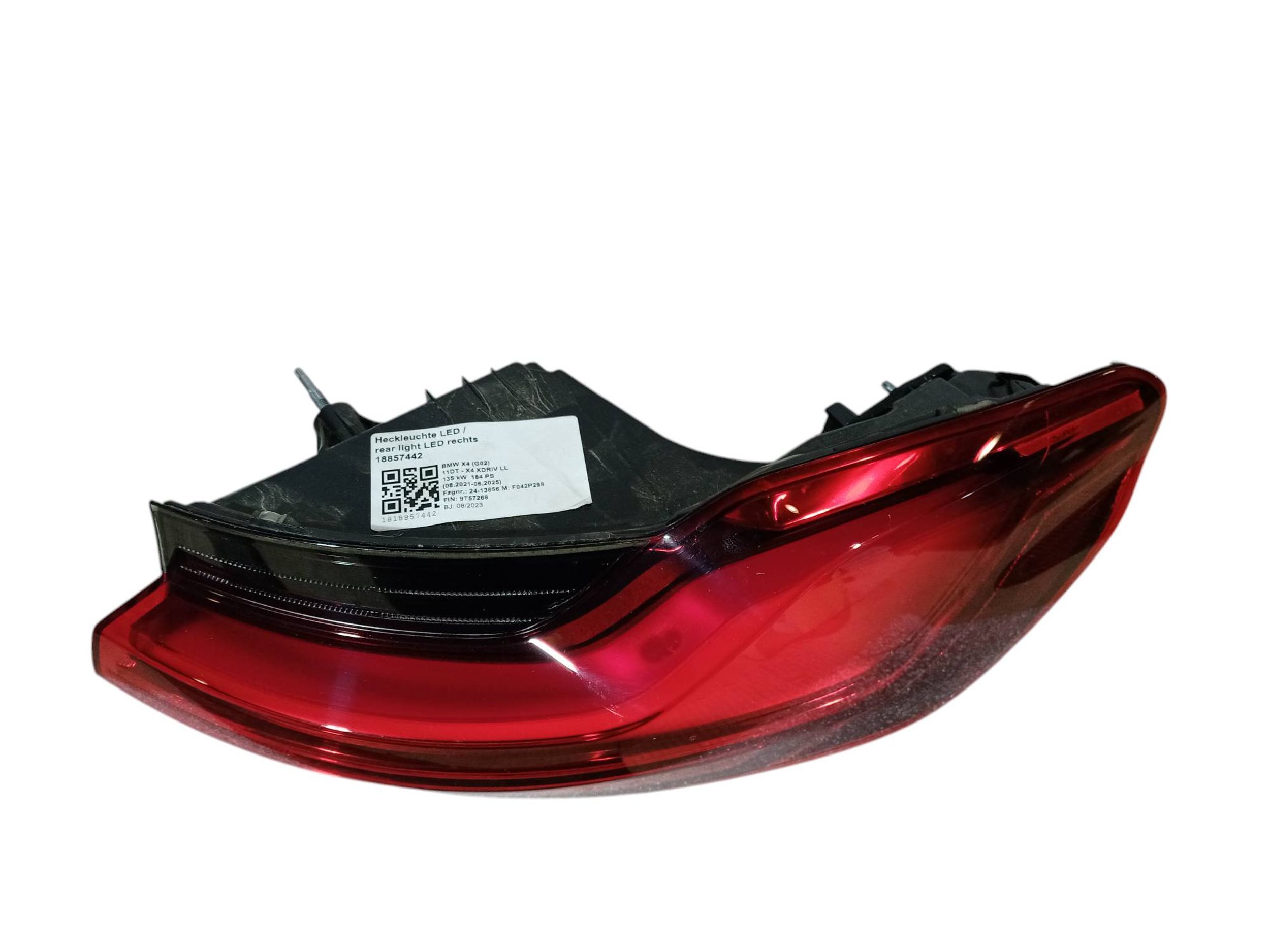 BMW X4 (G02) Rear/tail lights BMW X4 Rear/tail lights OEM 63217409396

Part c...