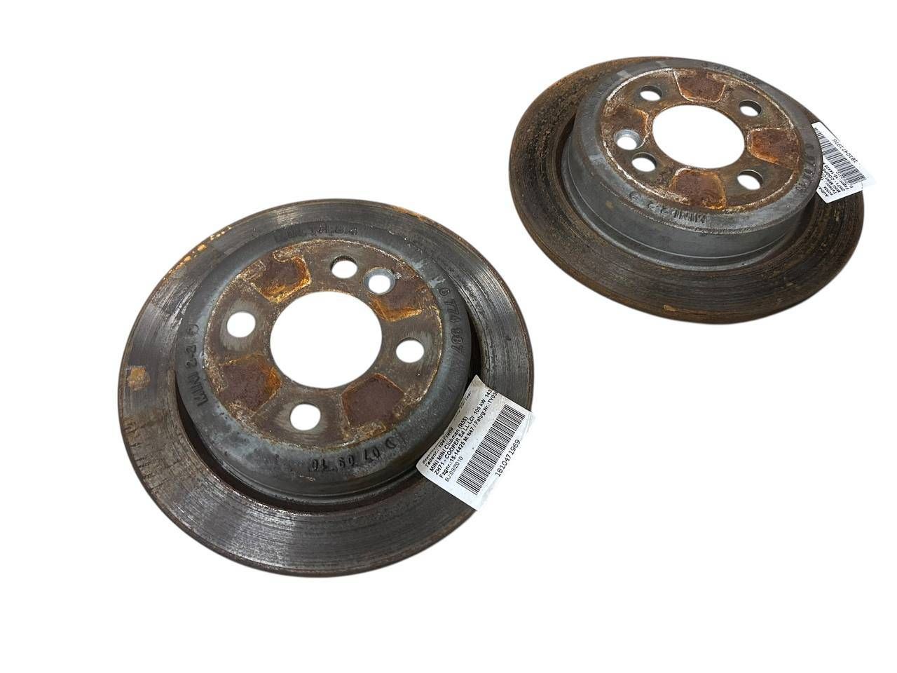 BMW 5 / i5 (G60 / G61) Rear brake disc BMW MINI Cabrio R52, MINI Cabrio R57, MINI Cabr...