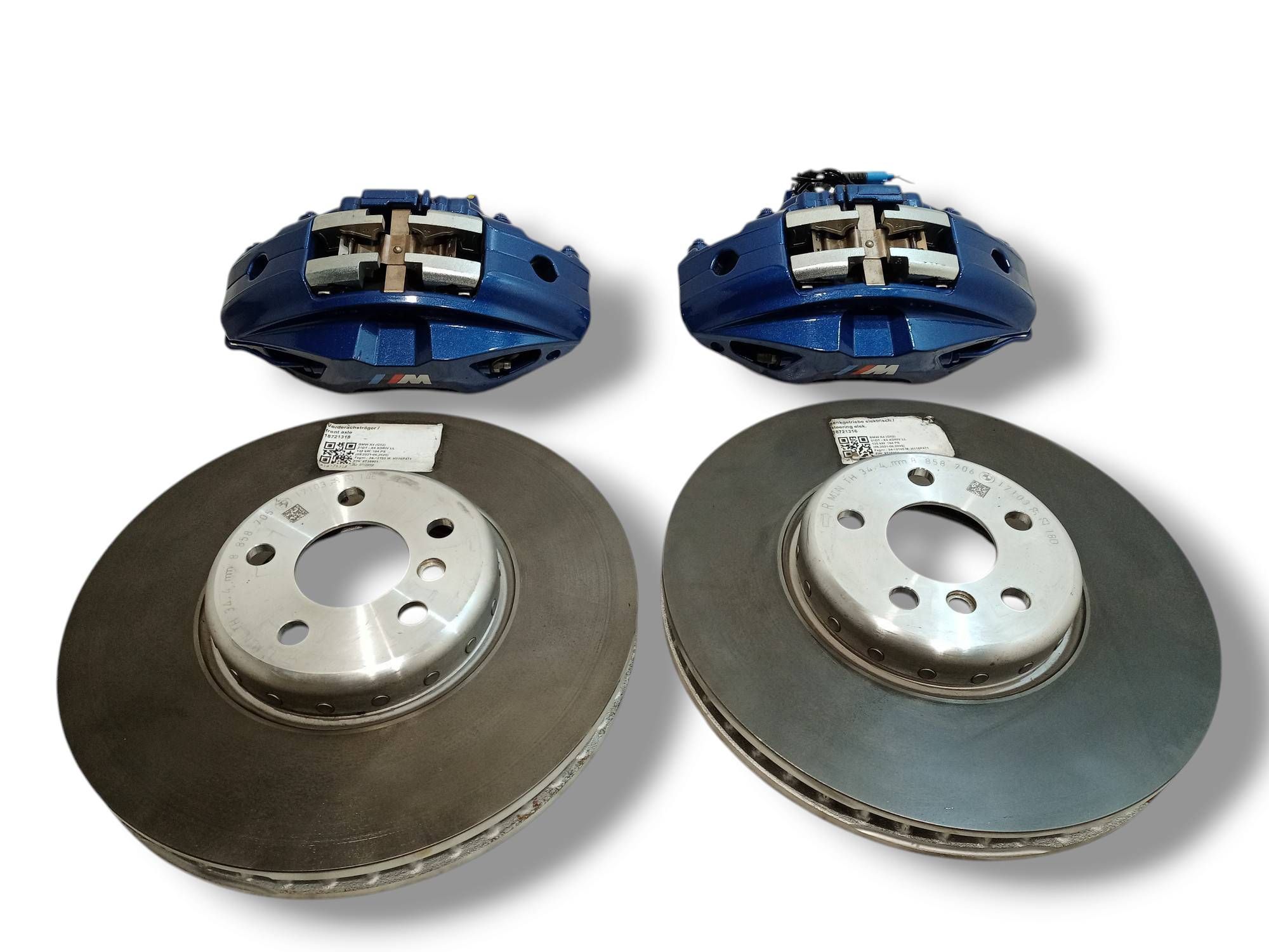BMW 3 (G20 / G21) Brake discs and calipers set BMW 3 SERIES Brake discs and calipers set OEM 3...