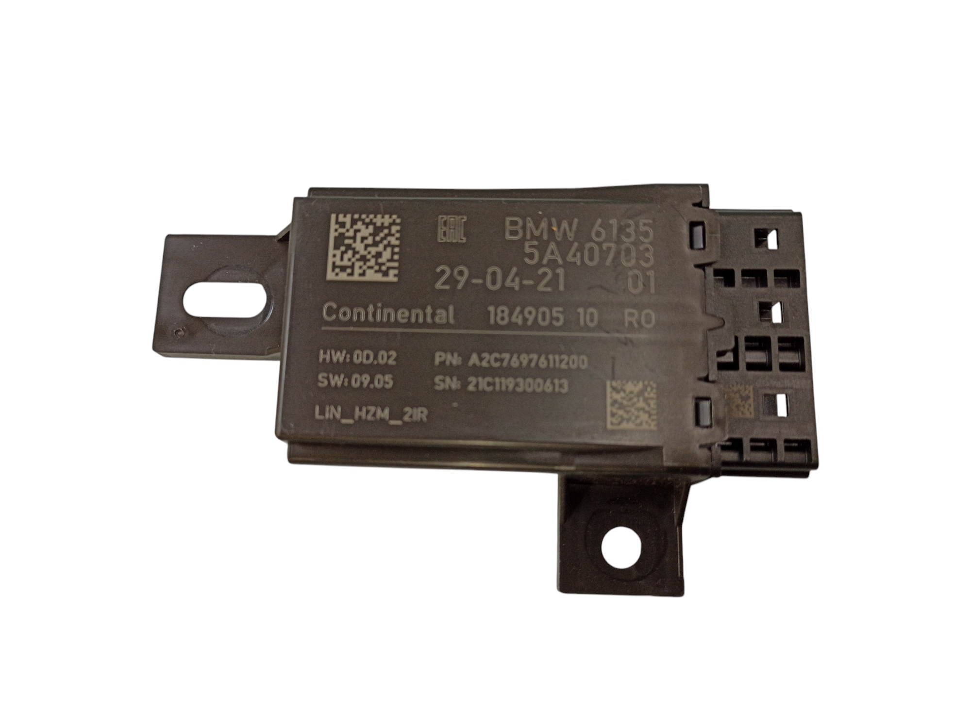 BMW 7 / i7 (G70) Seat Control Module BMW 7' G70, XM G09 Seat Control Module OEM 6135...