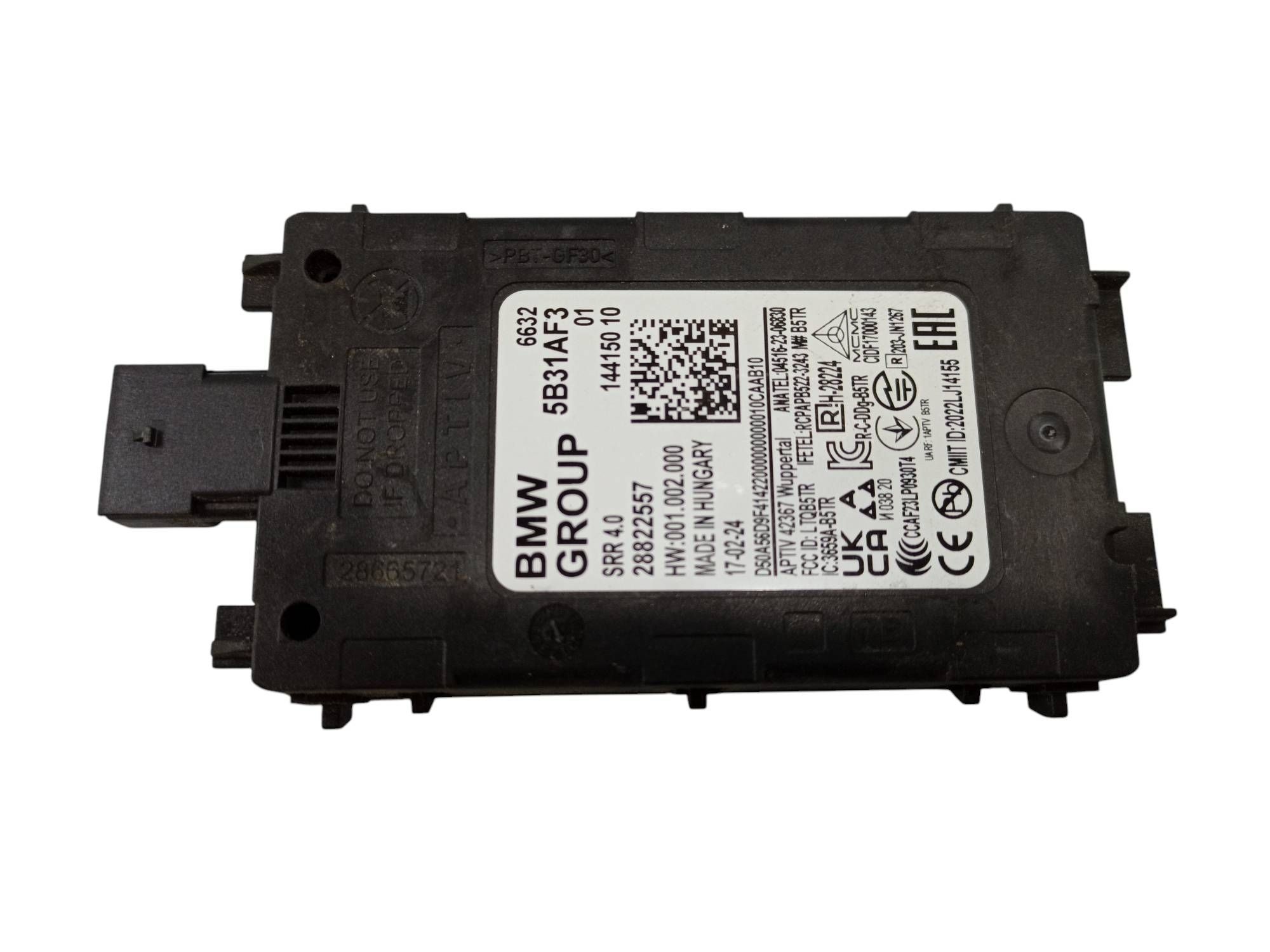BMW X5 (G05) Blind spot module BMW X5 Blind spot module OEM 5B31AF3

Part code...