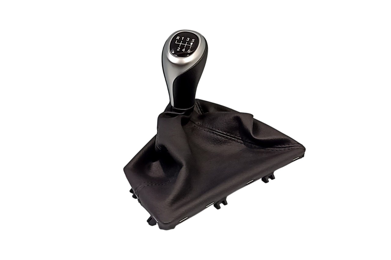 BMW 4 (F32 / F33 / F36) Gear lever shifter trim leather/knob