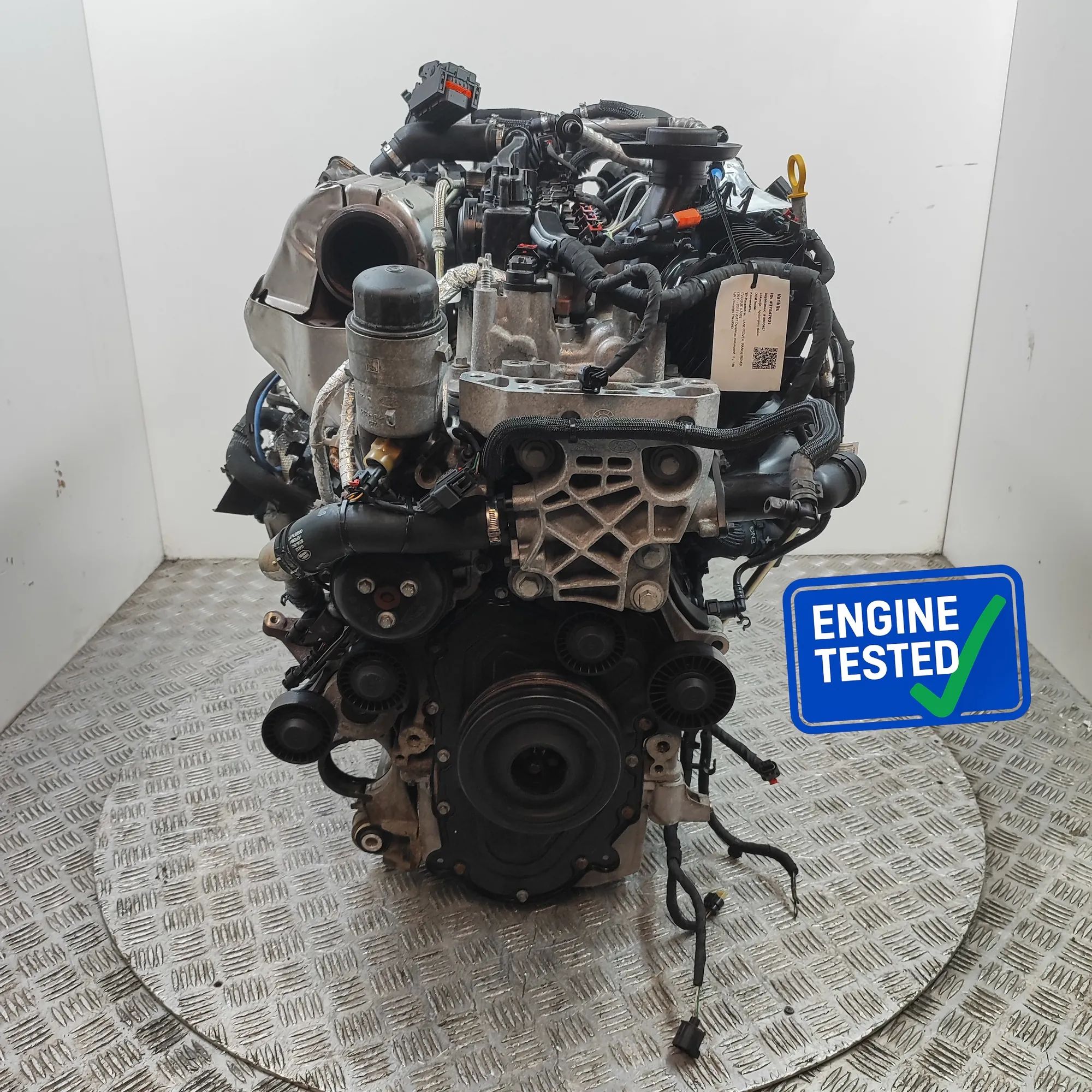 Land Rover Range Rover Evoque Engine Motor 204DTD Engine Motor LAND ROVER RANGE ROVER EVOQ...