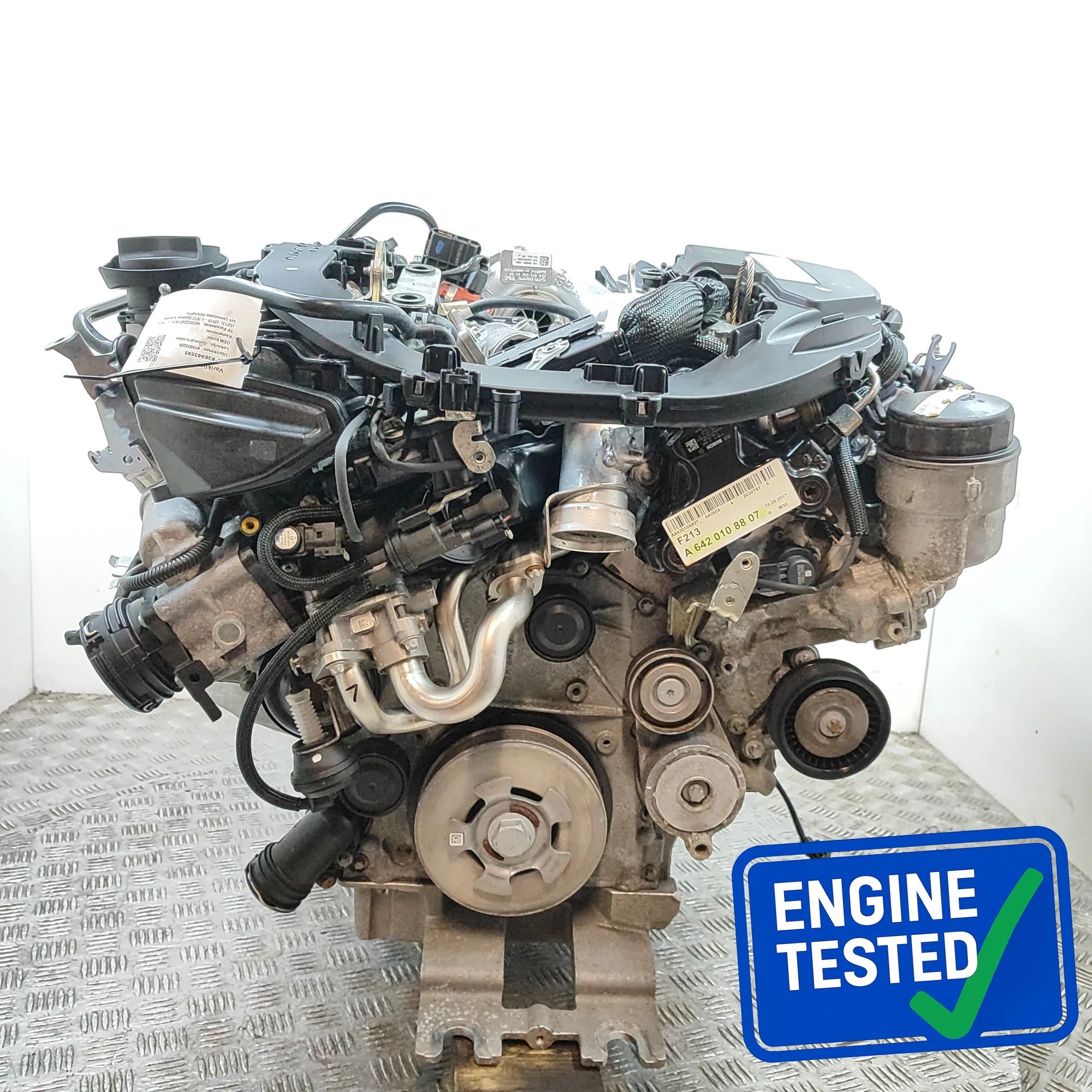 Mercedes-Benz A (W176) Engine Motor 642.855 Engine Motor MERCEDES-BENZ E-CLASS (T-M...