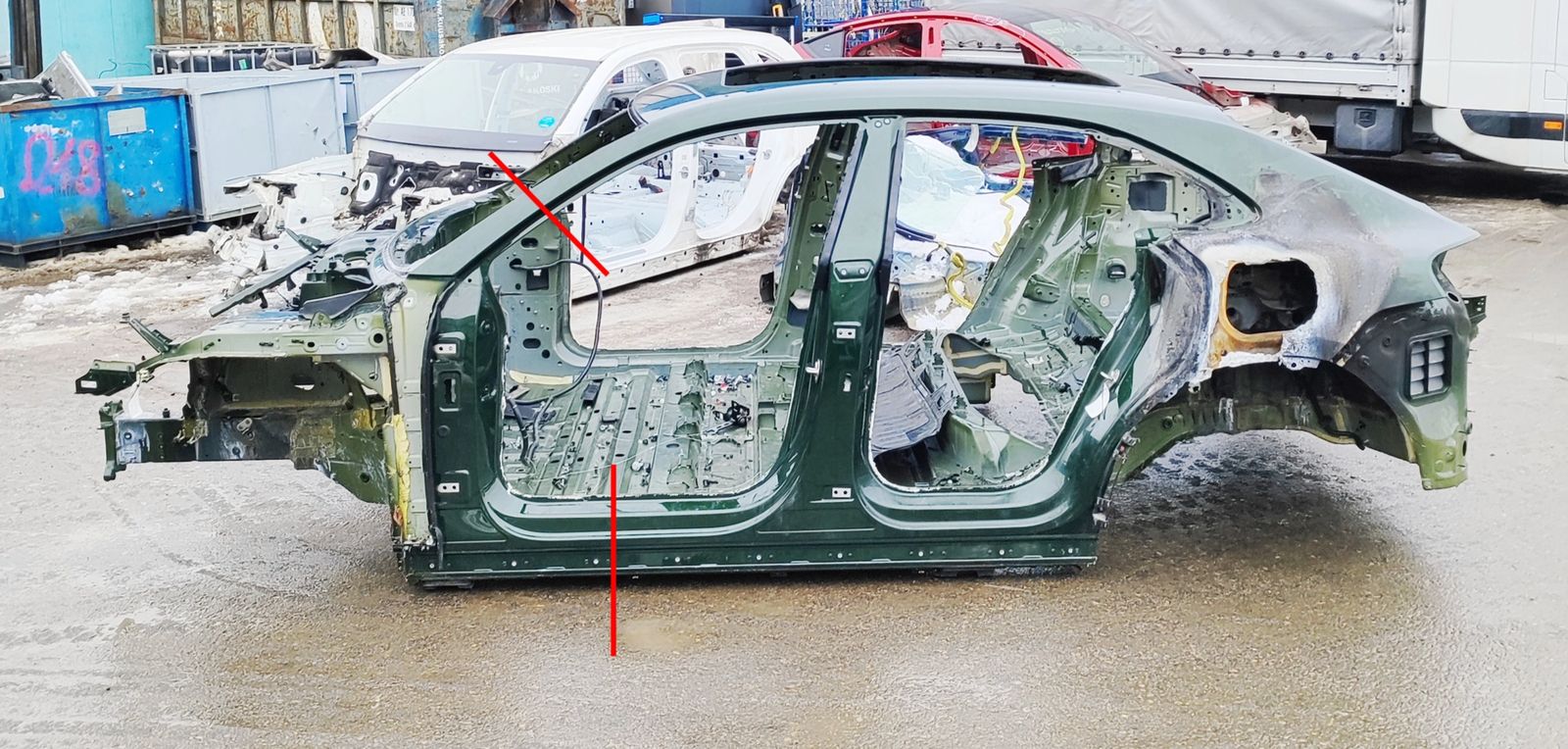 Porsche Macan (XAB) Front Left Quarter Panel