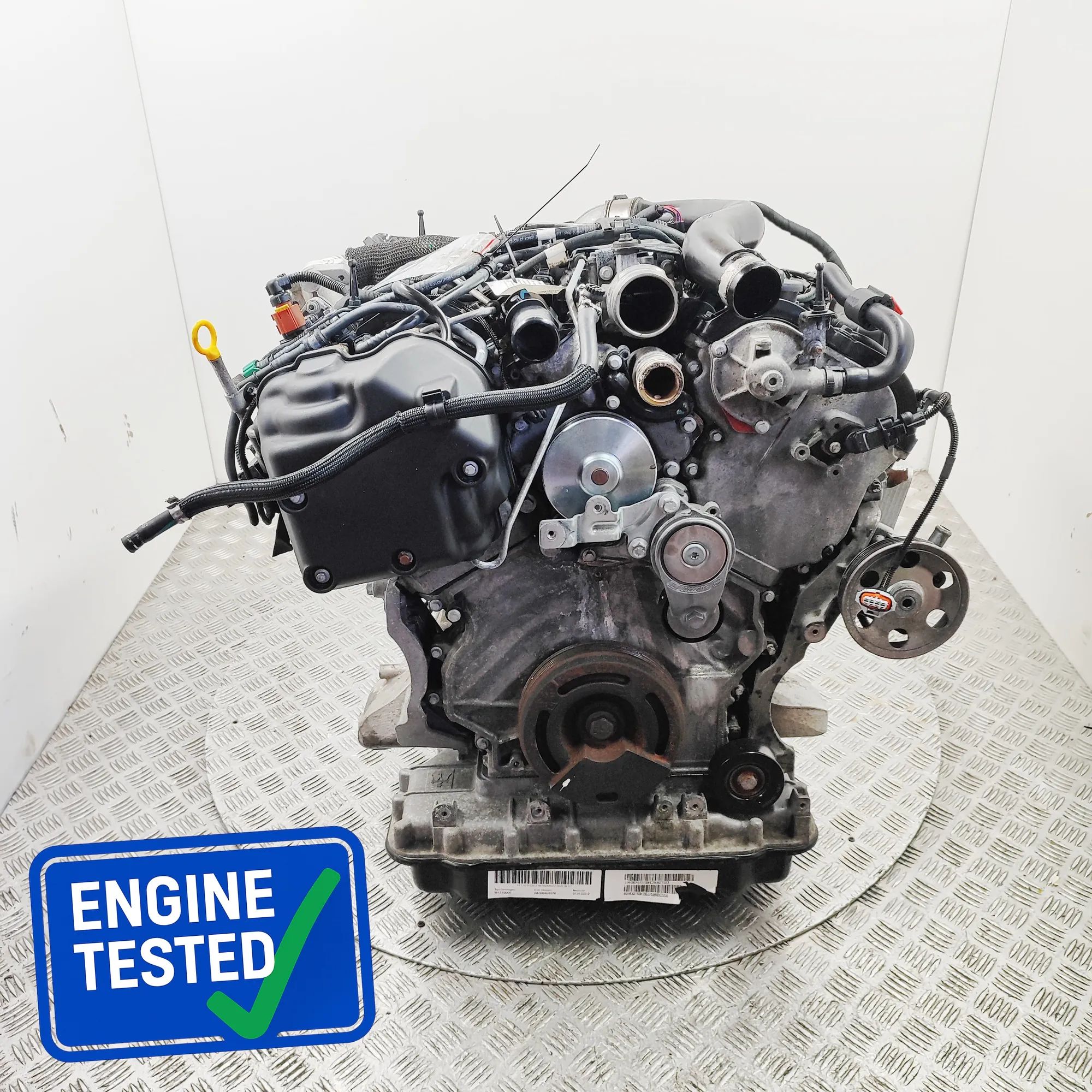 Maserati Ghibli Engine Motor M15746D, A630HP Engine Motor MASERATI GHIBLI (M...