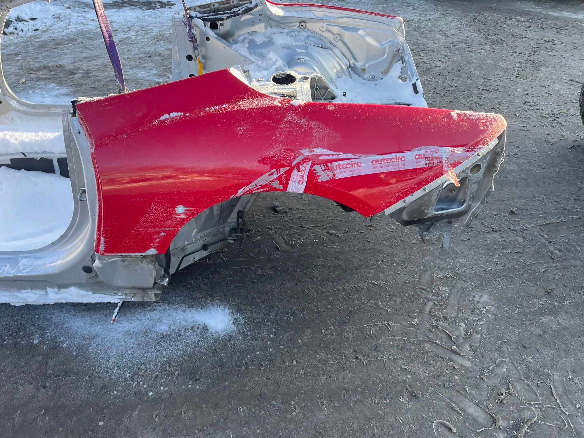 Ferrari California Rear Left Quarter Panel