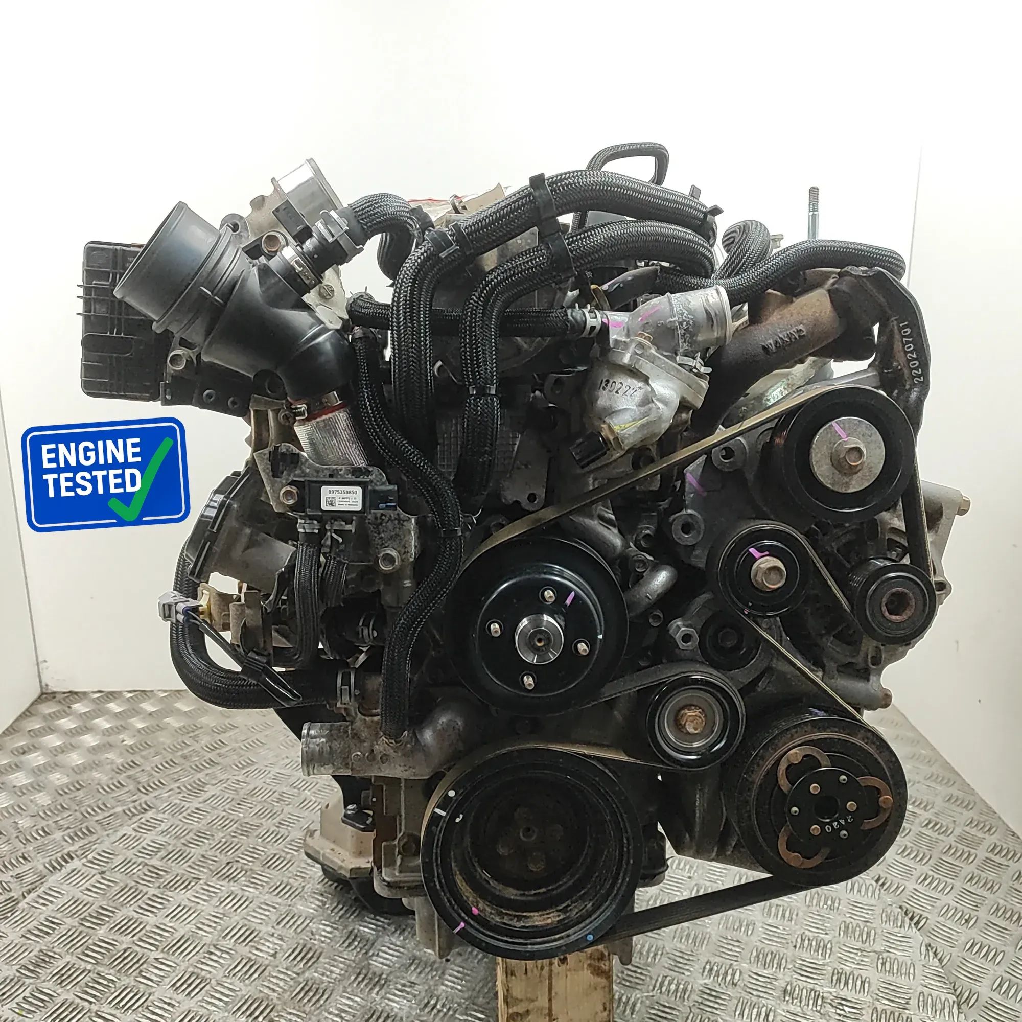 Isuzu  D-Max Engine Motor RZ4E Engine Motor ISUZU D-MAX (II TFR, TFS) (20...