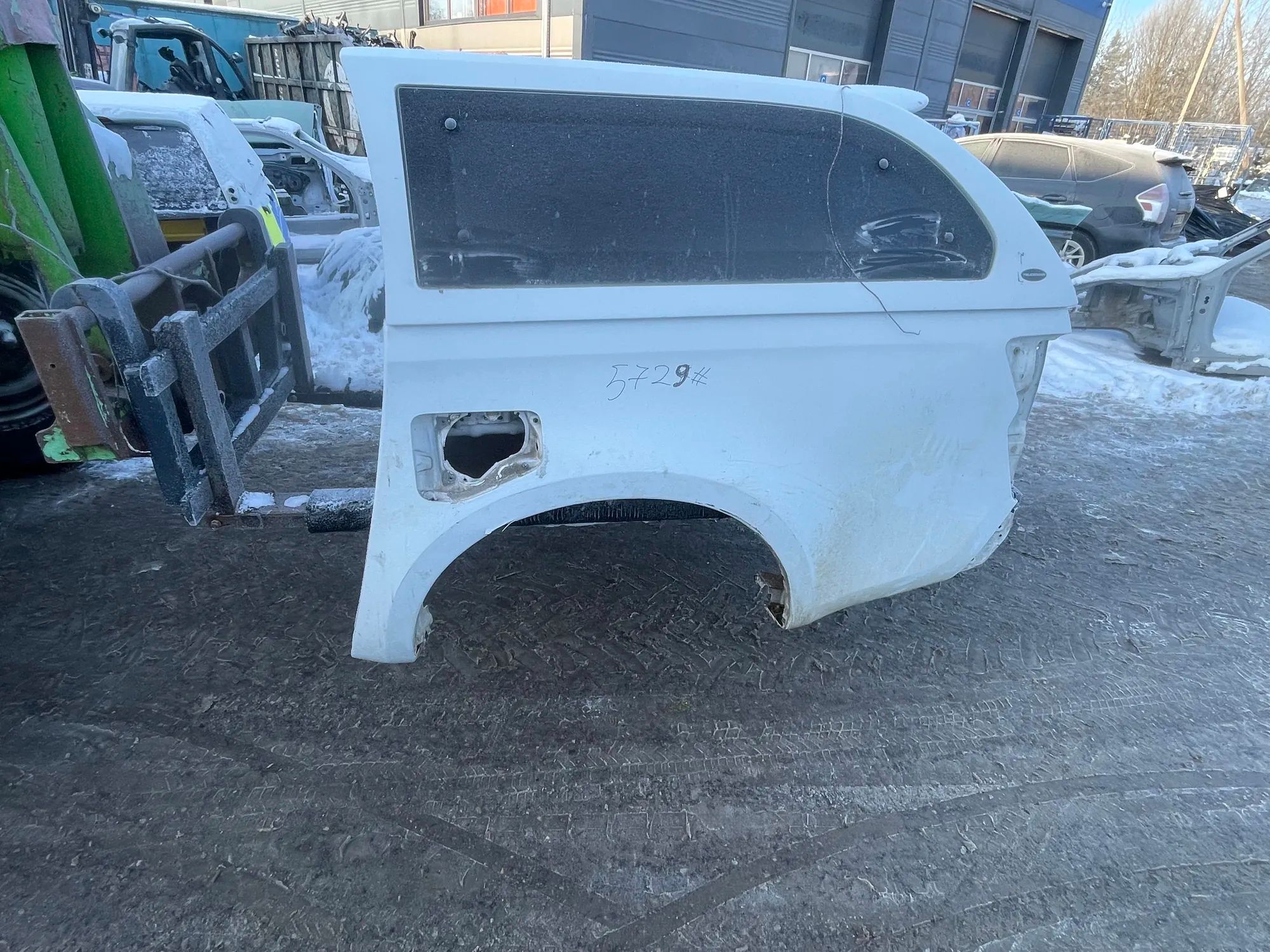 Isuzu  D-Max Rear Vehicle Body Rear Vehicle Body ISUZU D-MAX (II TFR, TFS) (20...