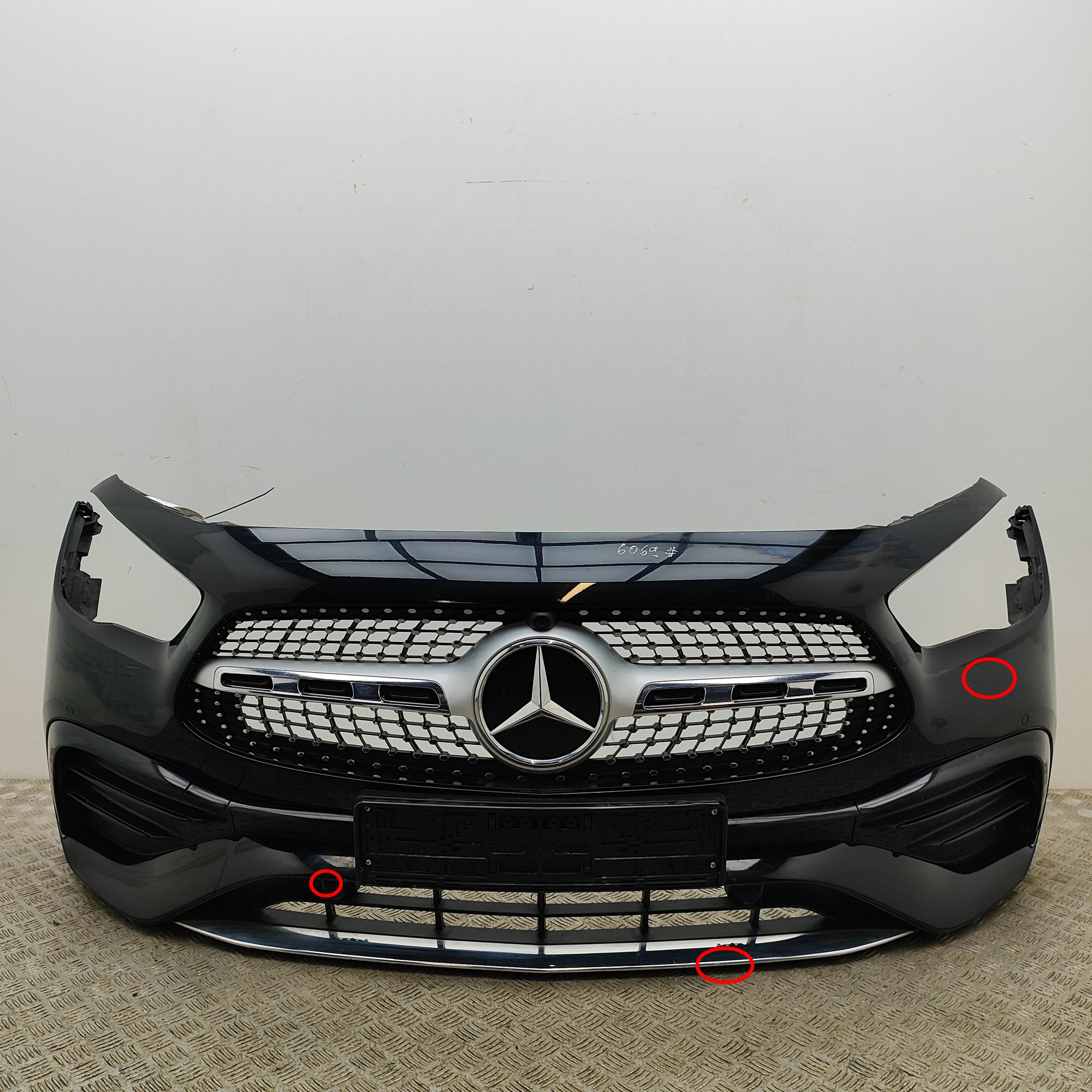 Mercedes-Benz GLA / EQA (H247) front bumper A2478883201, A0008881000, A2478804606 Front Bum...