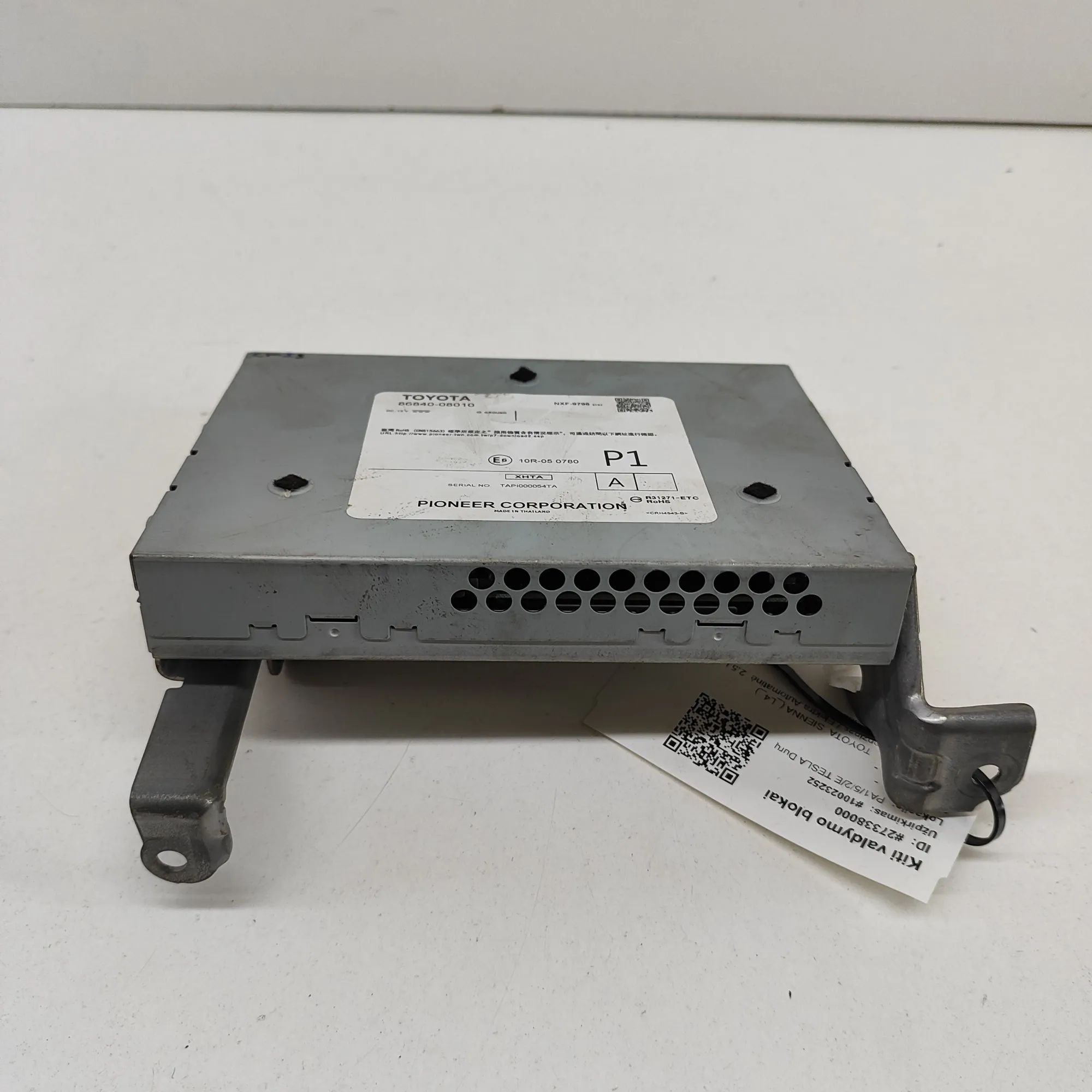 Toyota Sienna Navigation Control Unit 10R-050780, 86840-08010 Navigation Control Unit...