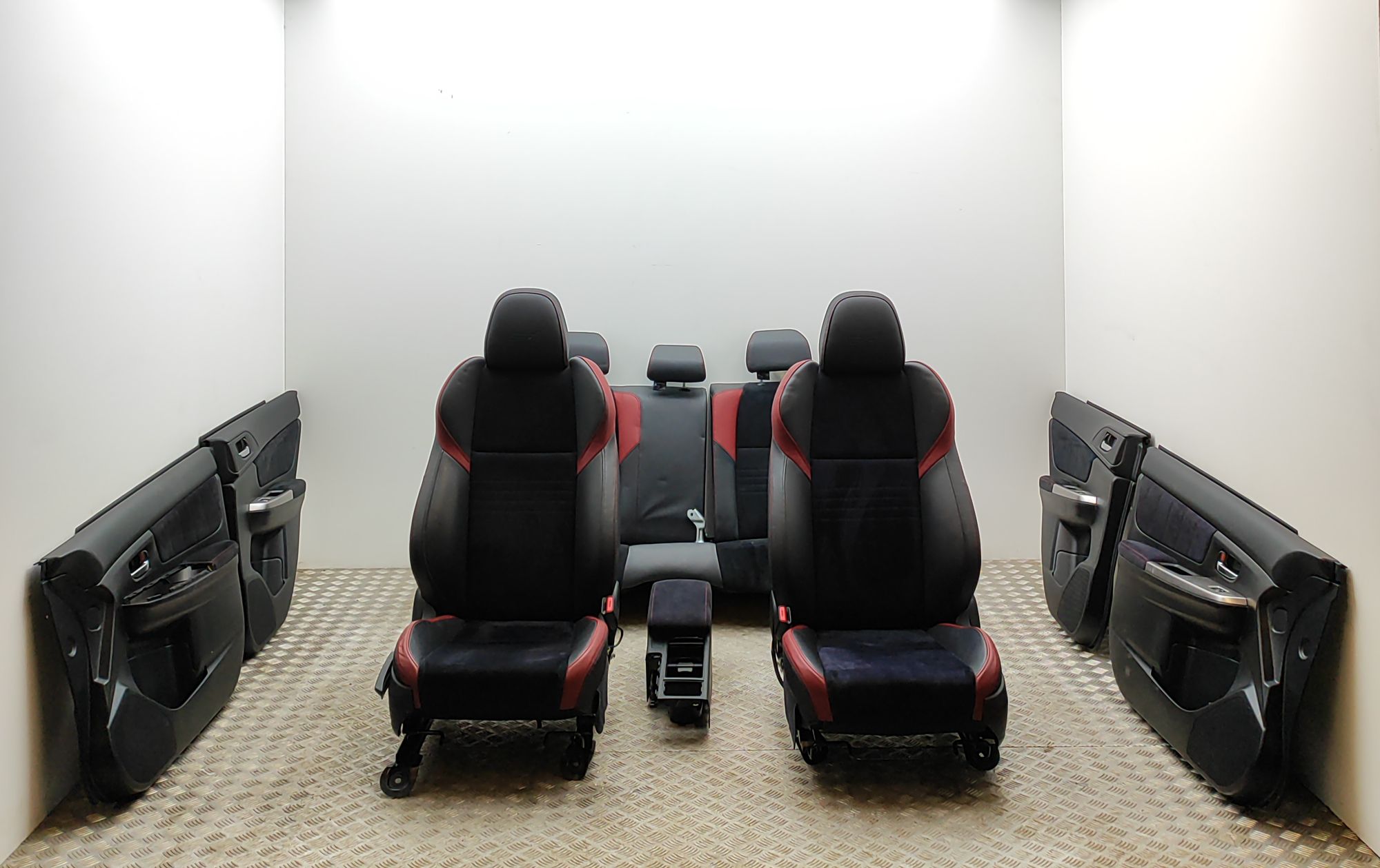 Subaru WRX STI Interior Seats W/ Door Cards Kit 94217FJ010, 94217FJ000, 94227FJ000, 94227FJ010 ...