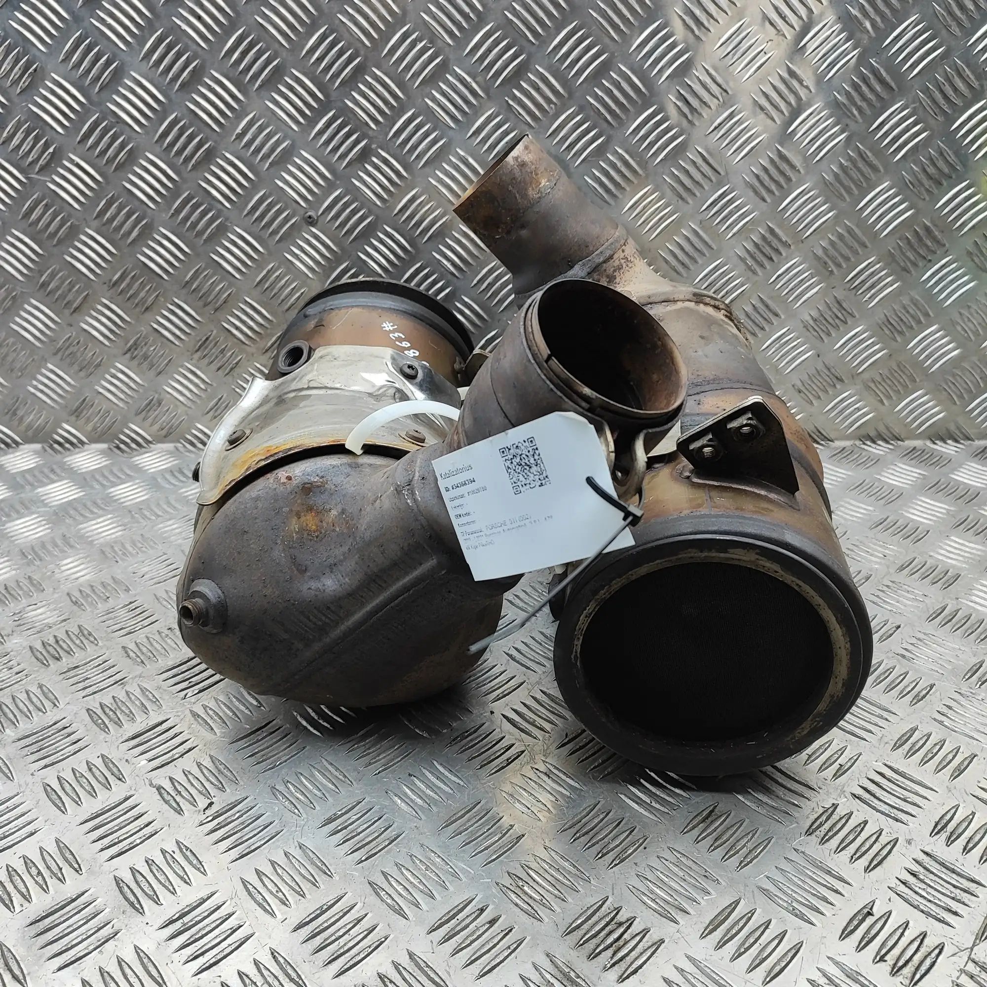 Porsche 911 (992) Catalyst Converter 992178A, 992131703A, 992178B, 8-08217.01, 99213...