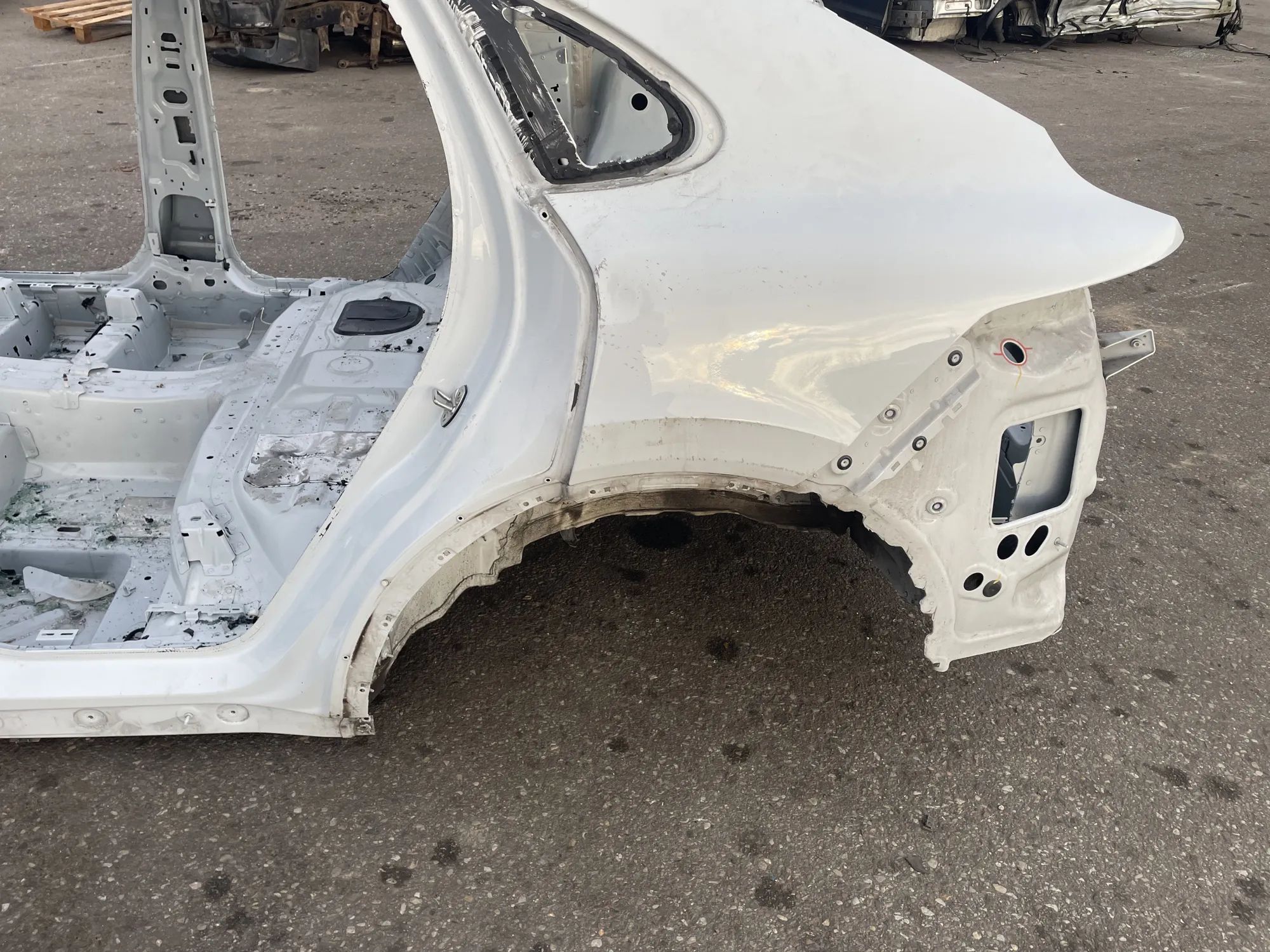 Porsche Cayenne Rear Left Quarter Panel Rear Left Quarter Panel PORSCHE CAYENNE (Coupe ...