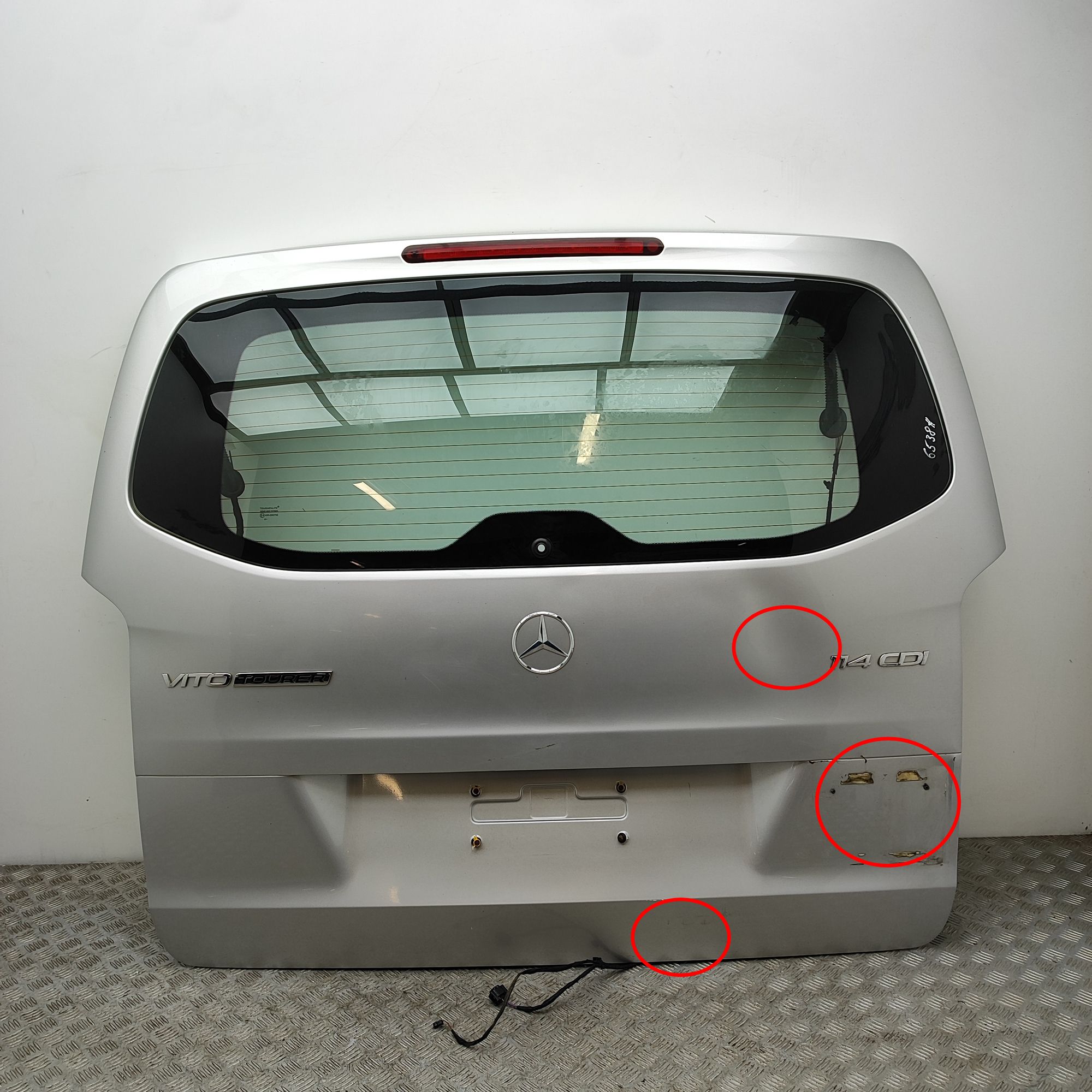 Mercedes-Benz V / Vito / EQV (W447) Tailgate Bootlid A4477403900 Tailgate Bootlid MERCEDES-BENZ VITO...
