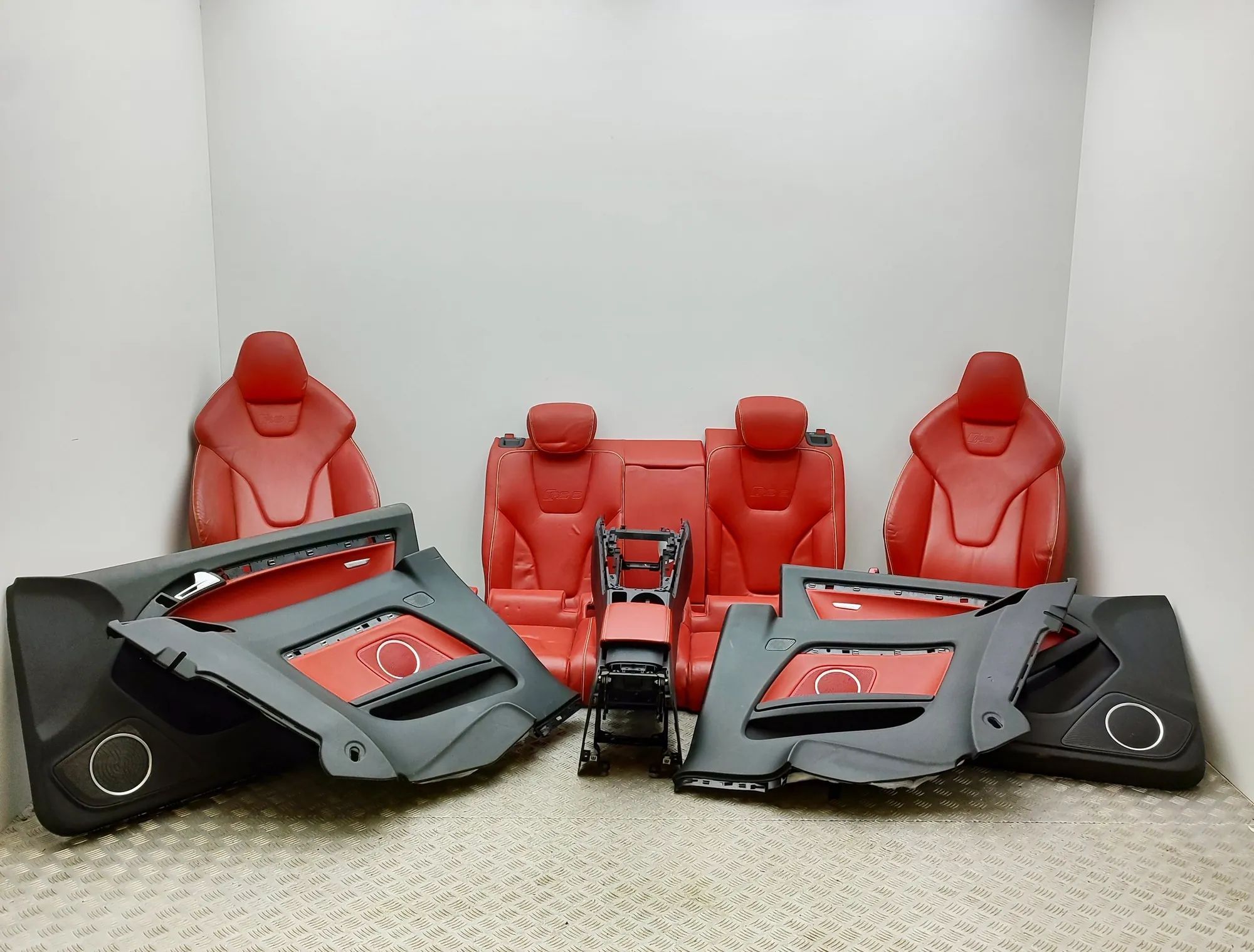 Audi A5 (B8) Interior Seats W/ Door Cards Kit 8T1867105, 8T1867106, 8T0885376E, 8T0880241D, 8...