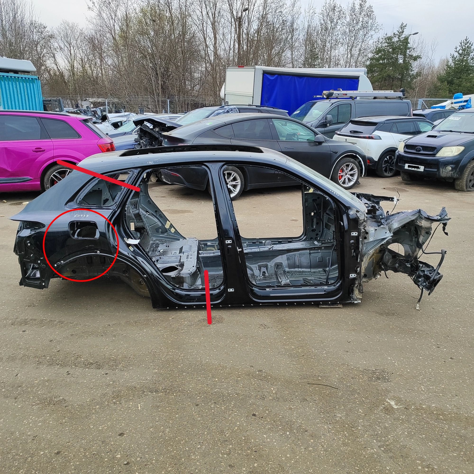 Audi Q5 (GU) Rear Right Quarter Panel Rear Right Quarter Panel AUDI Q5 (GUB) (2025-.....